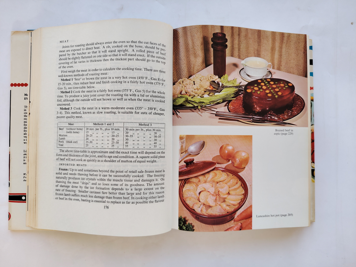 Mrs Beeton's Everyday Cookery Ward Lock Limited 1975 Hardback Book with Dustjacket in Very Good Condition