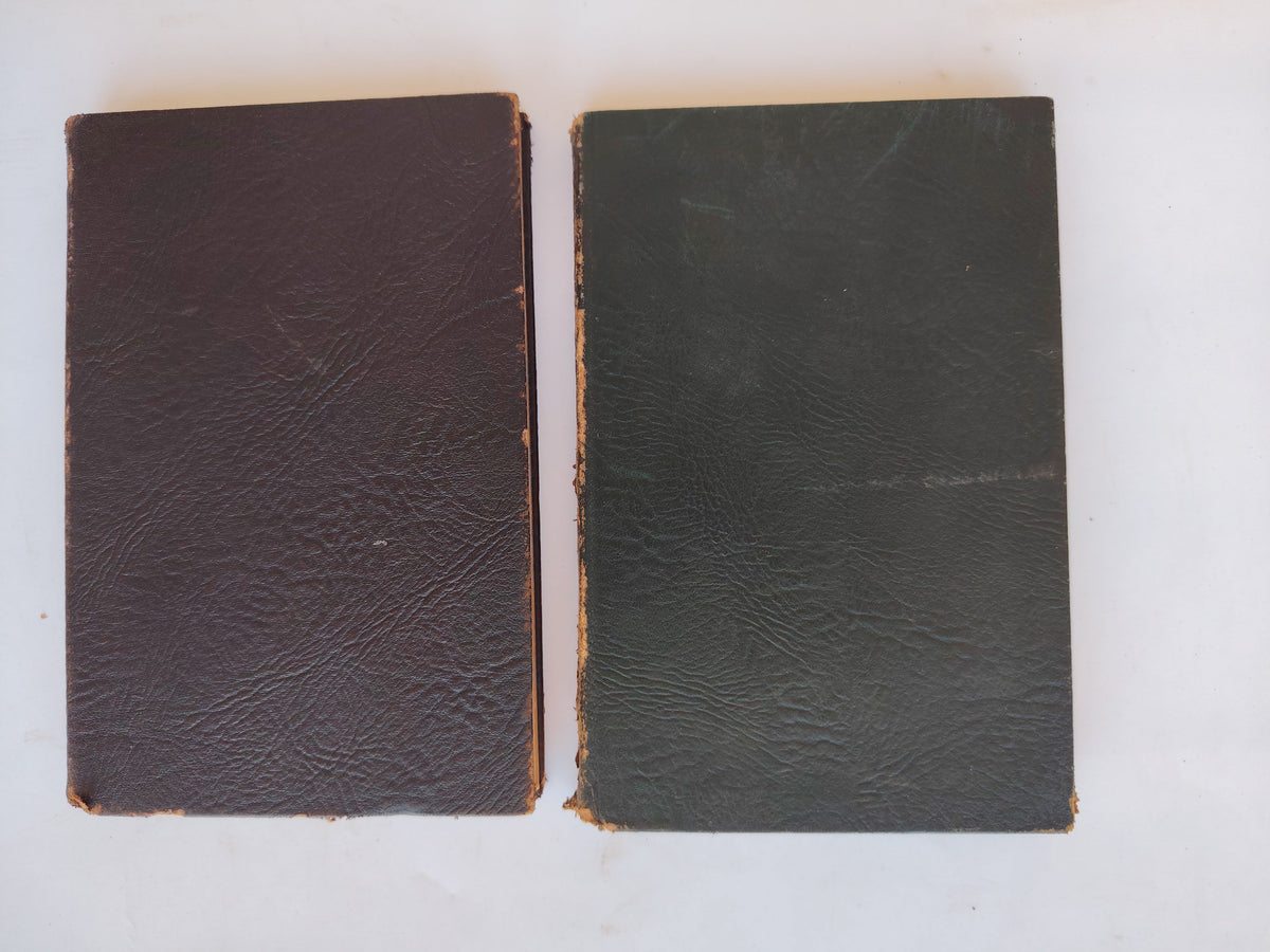 1914 & other Poems and Poems by Rupert Brooke Two Leather Books Published by Sidgwick & Jackson