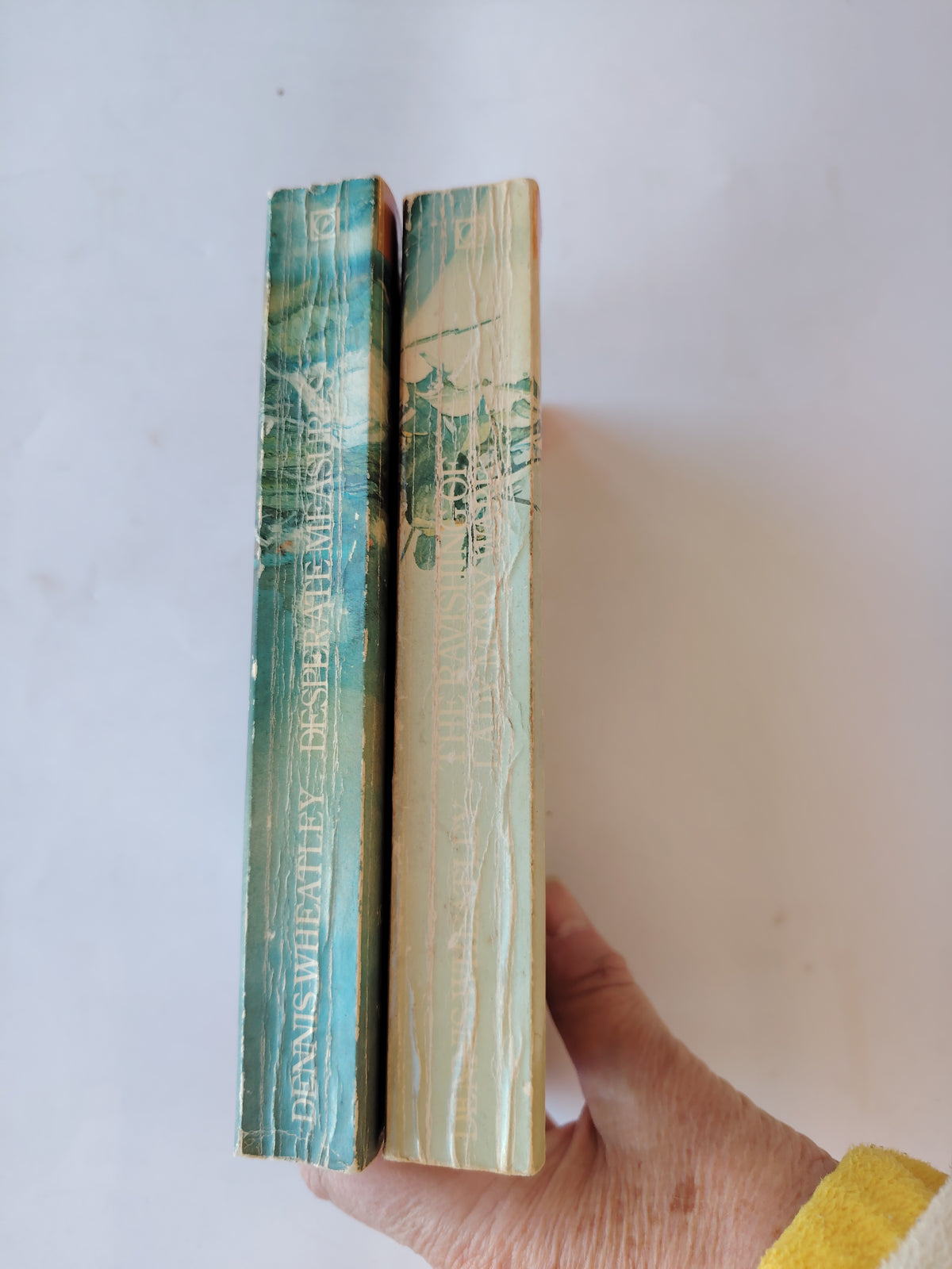 Dennis Wheatley A Roger Brook Story Desperate Measures and The Ravishing of Lady Mary Ware Arrow Books 1975 and 1976