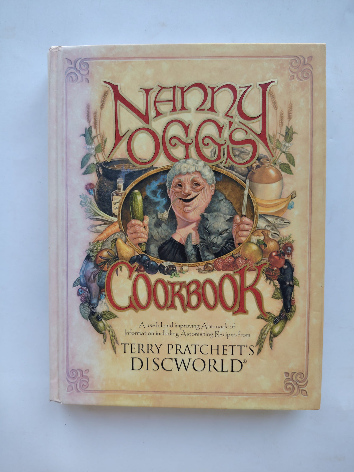 Nanny Ogg's Cookbook from Terry Pratchett's Discworld First Edition/First Impression Hardback 1999