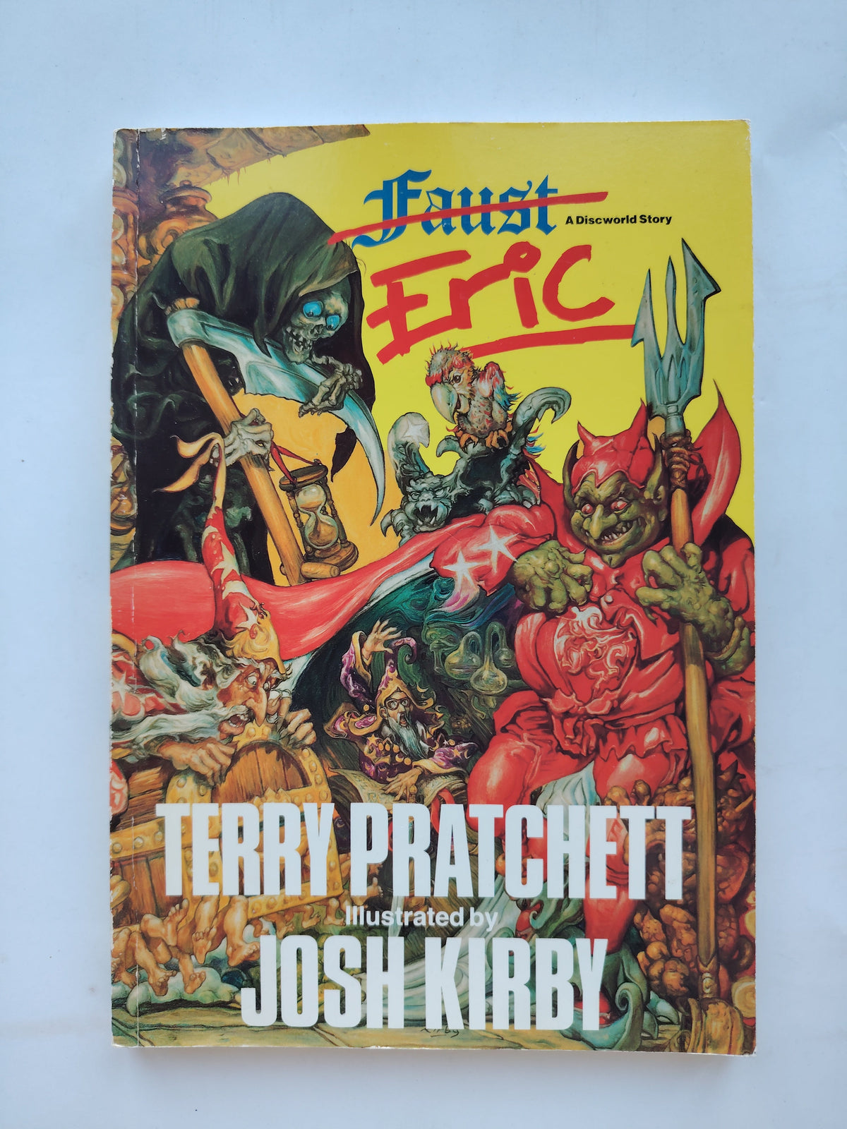 Eric A Discworld Story by Terry Pratchett Illustrated by Josh Kirby First Edition Paperback 1990