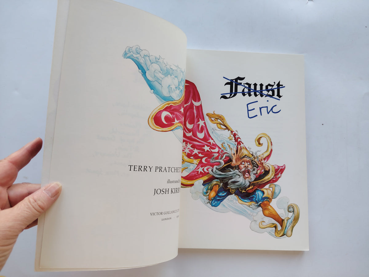 Eric A Discworld Story by Terry Pratchett Illustrated by Josh Kirby First Edition Paperback 1990