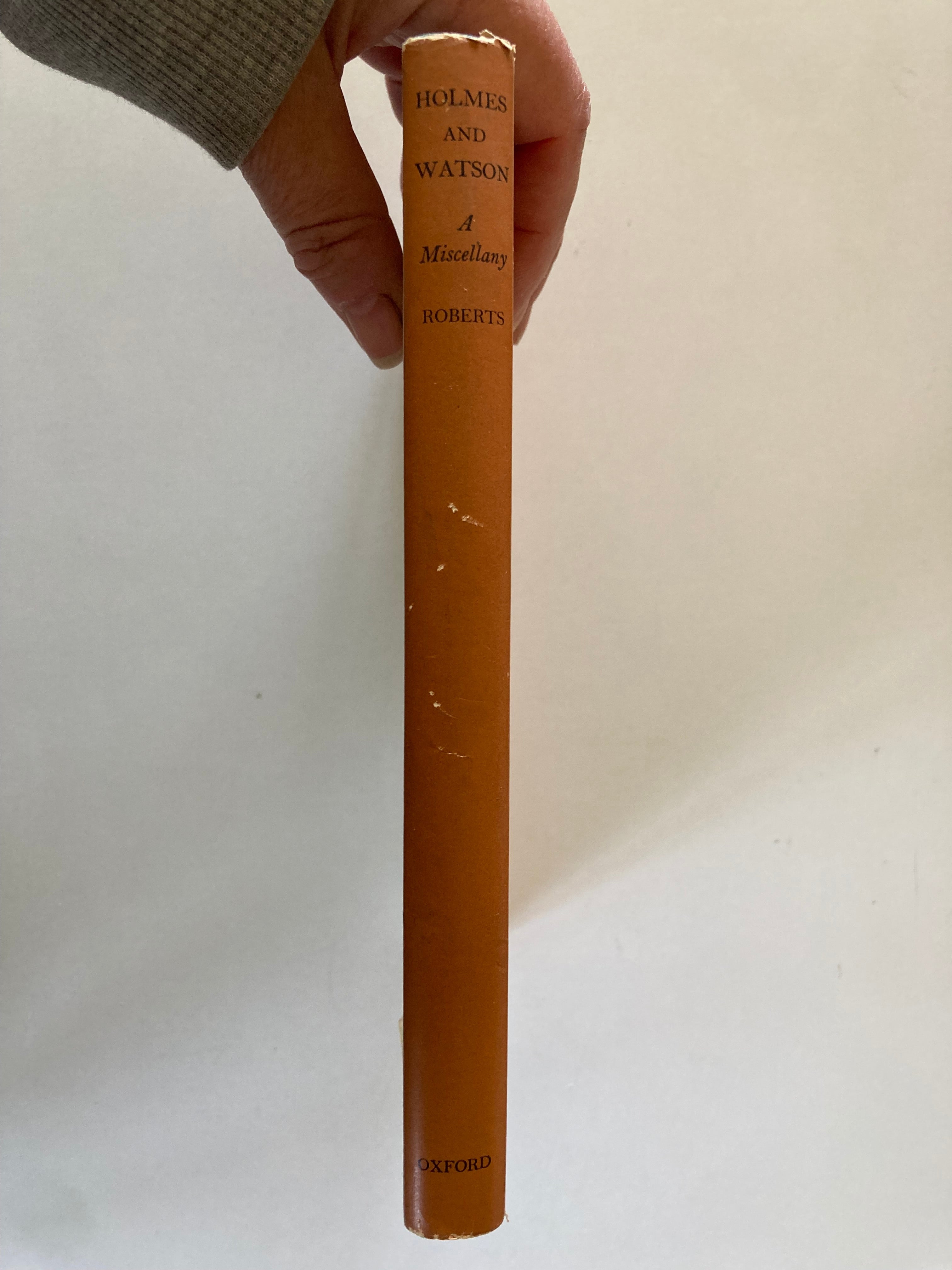 Holmes and Watson A Miscellany by S C Roberts First GB Edition 1953 Cover by Lynton Lamb