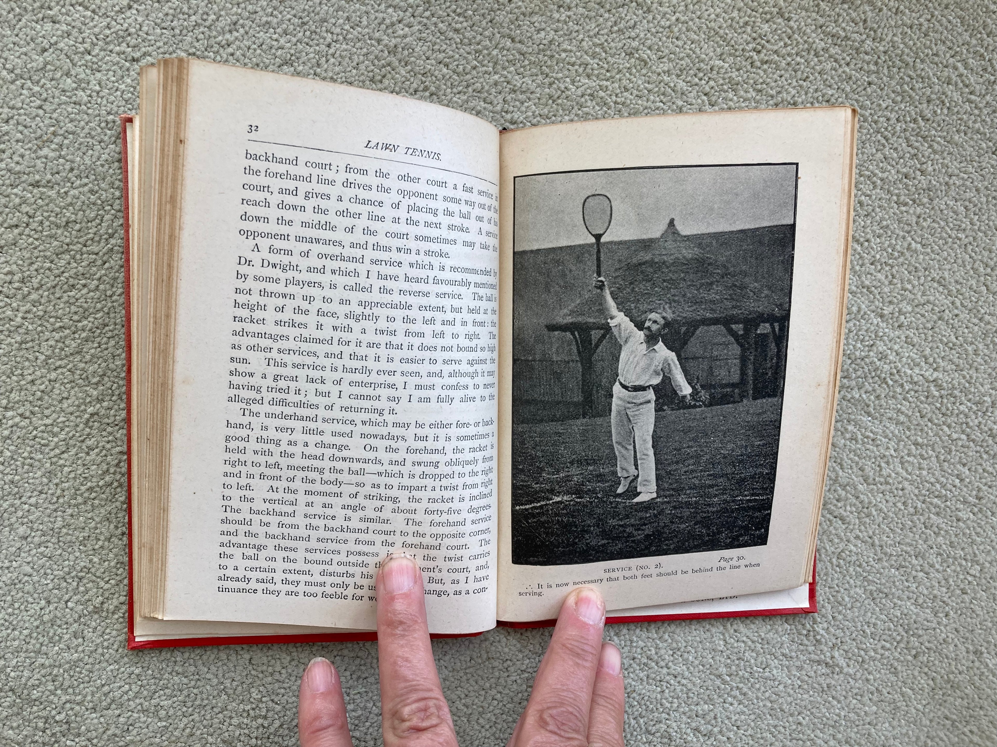 4 Lawn Tennis Books by D M Jones, H W Wilberforce, D W Gresham & A E Millman and Lloyd Budge Vintage Instructional Books