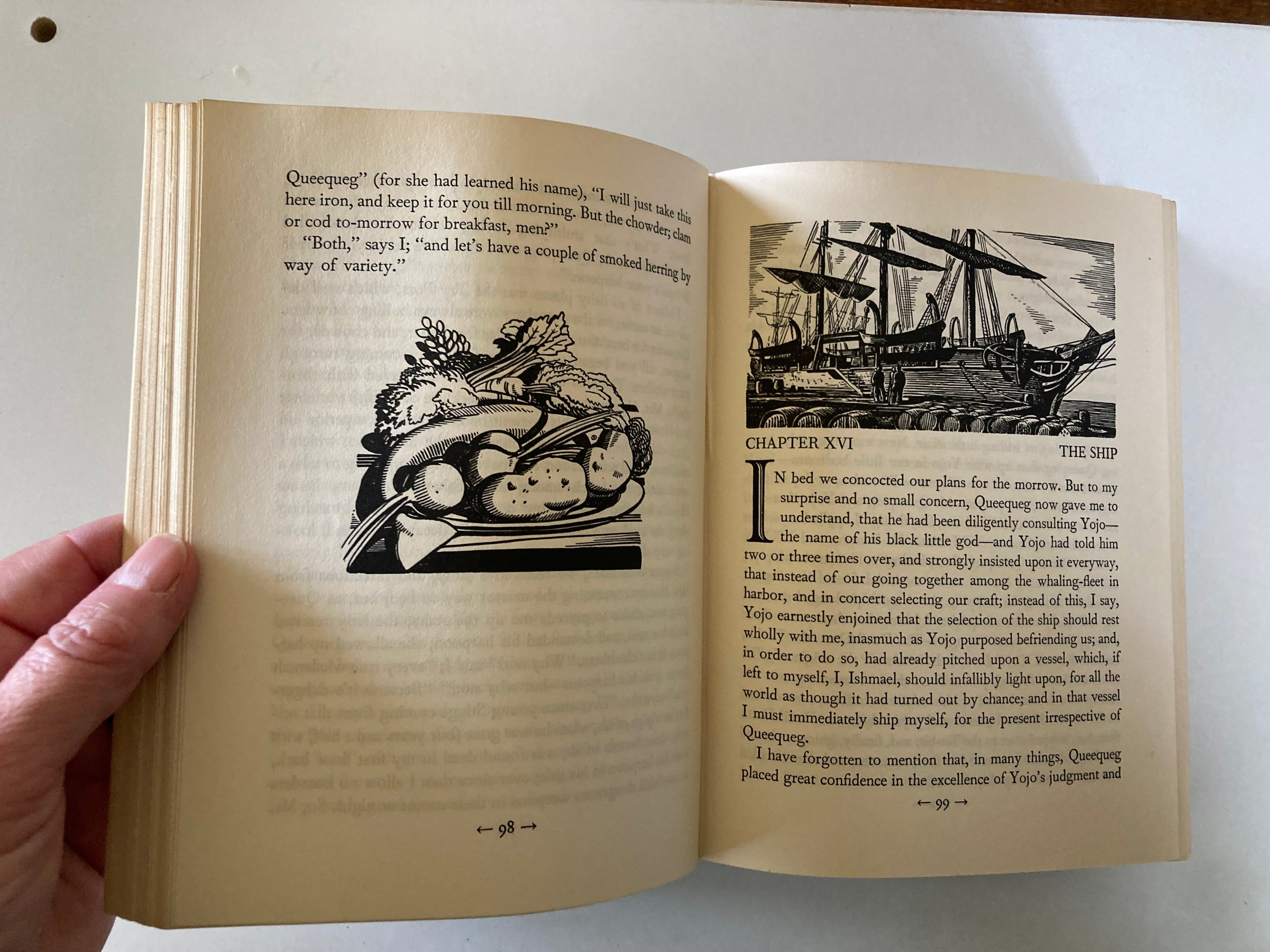 Moby Dick or the Whale by Herman Melville Illustrated by Rockwell Kent Cassell & Company First Edition 1930