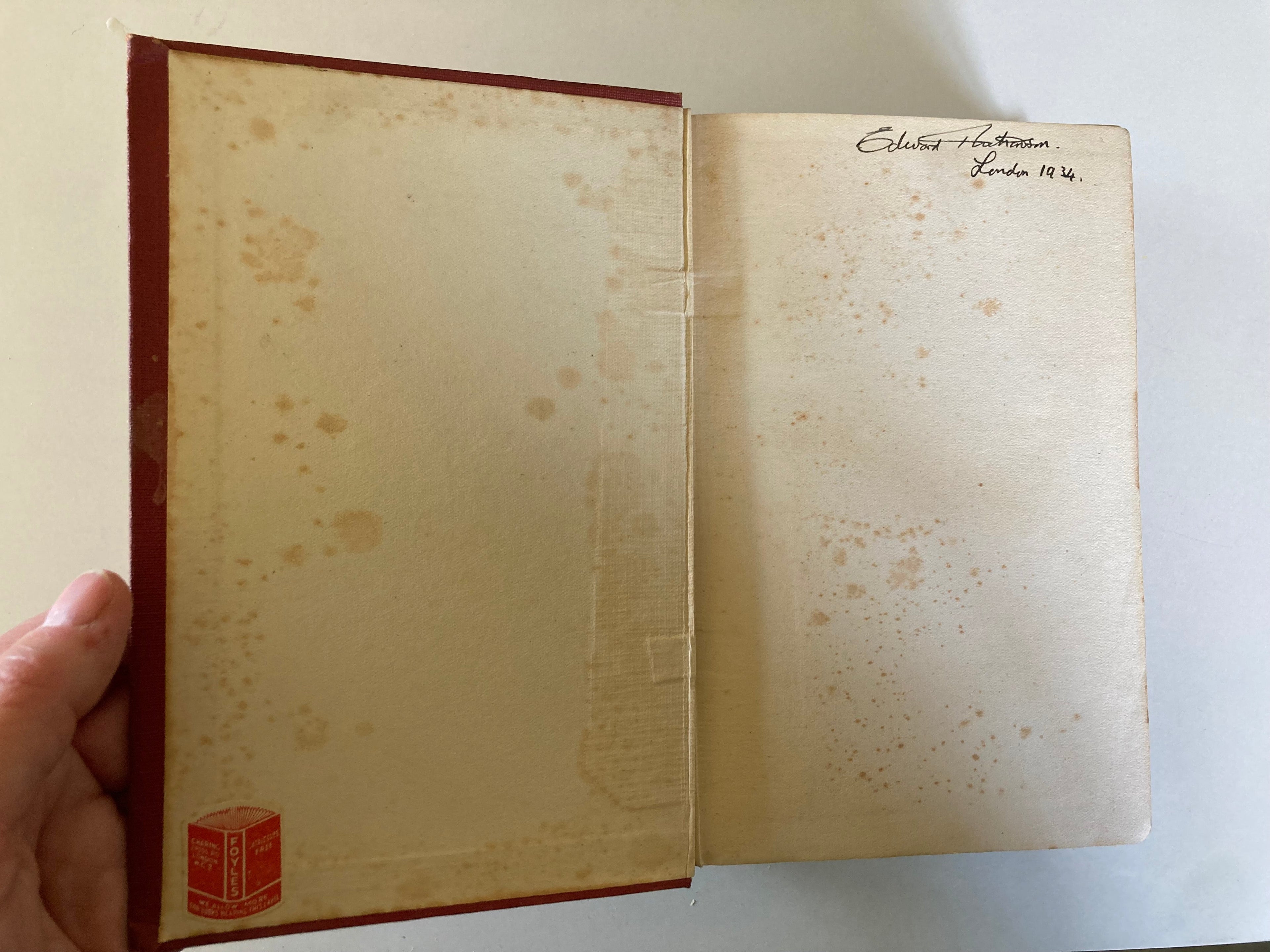 The Possessed by Fyodor Dostoevsky Translated by Constance Garnett 1913 First Edition Cloth Hardback Book