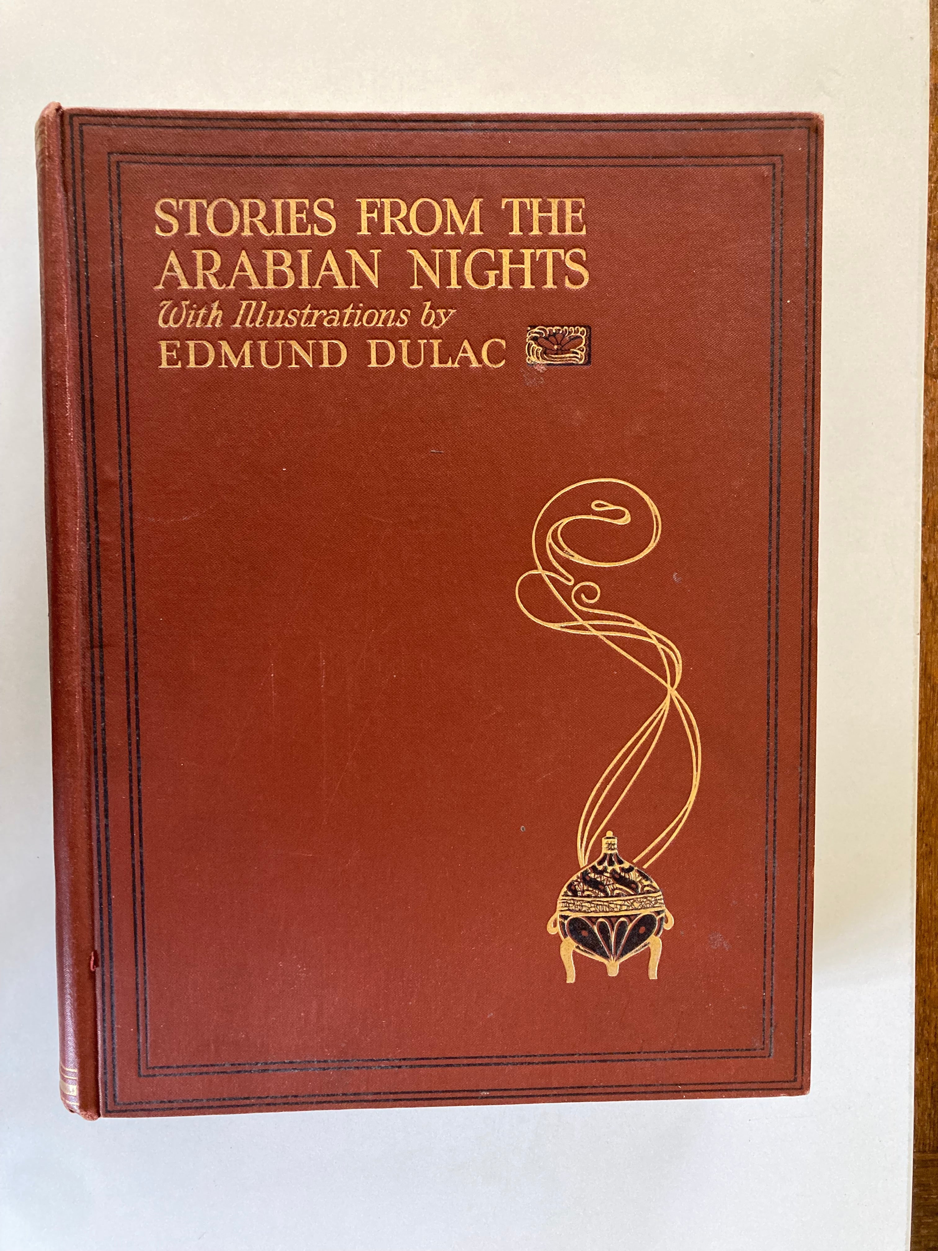 Stories From The Arabian Nights Retold by Laurence Housman with Drawings by Edmund Dulac Undated