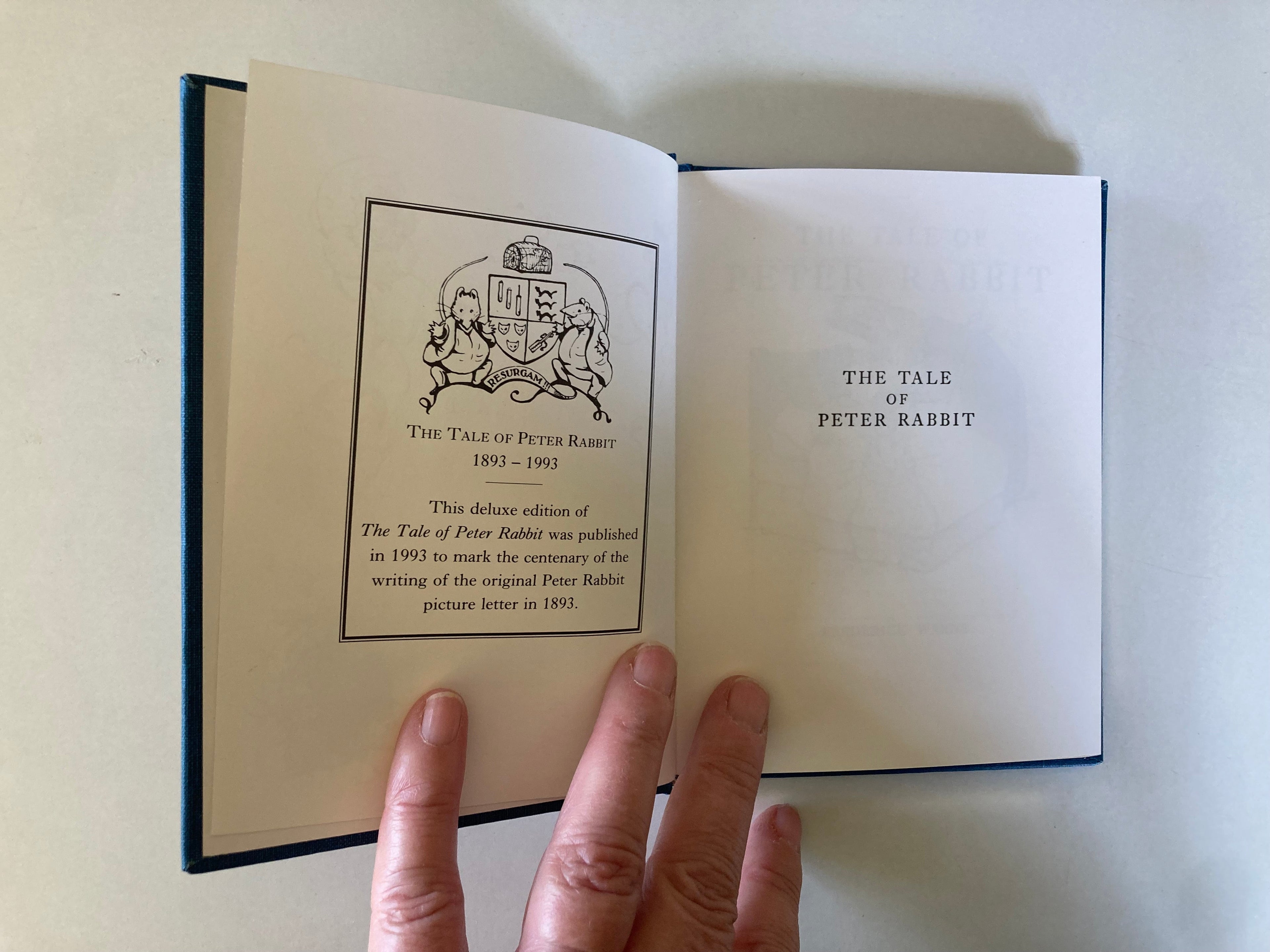 The Tale of Peter Rabbit Deluxe Centenary Edition in Slipcase Beatrix Potter 1993