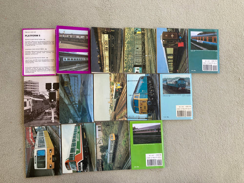 15 British Rail Pocket Books Multiple Unit Coaching Stock and Motive Power 1979-1984