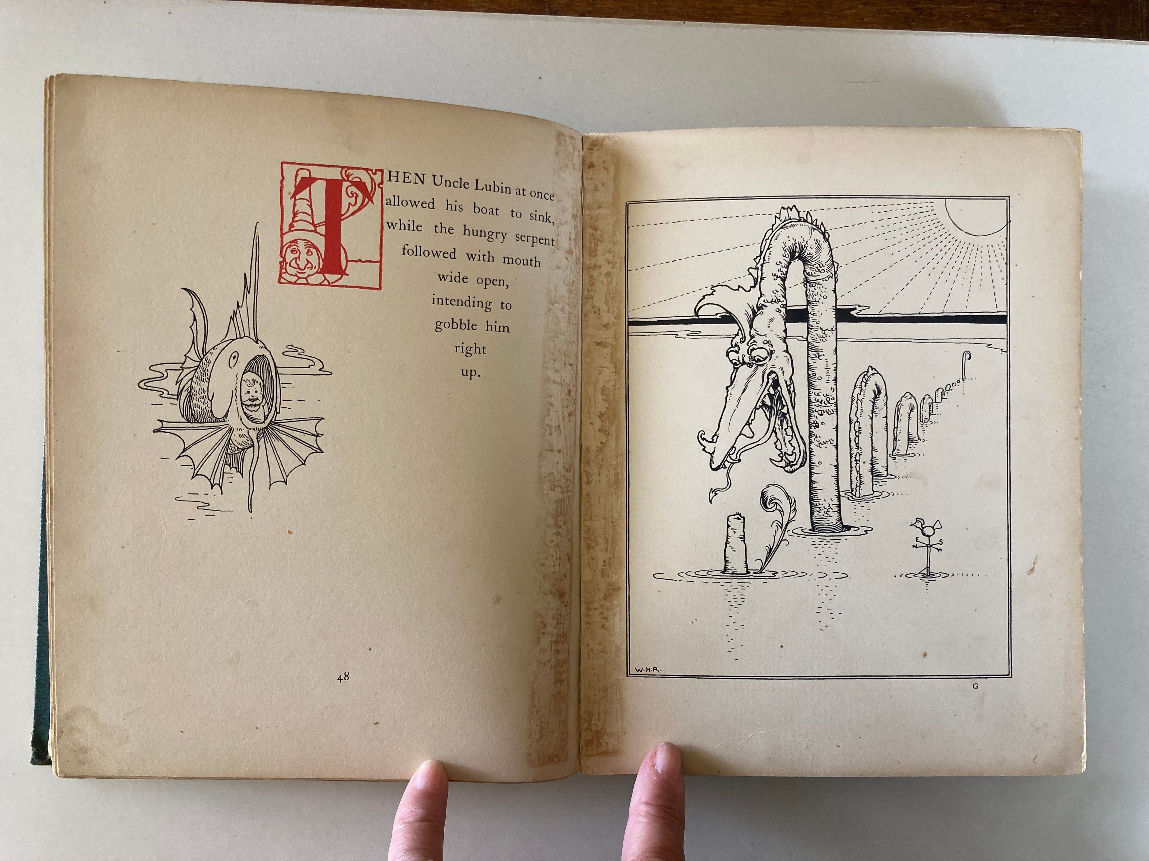 The Adventures of Uncle Lubin Told and Illustrated by W Heath Robinson First Edition Book from 1902