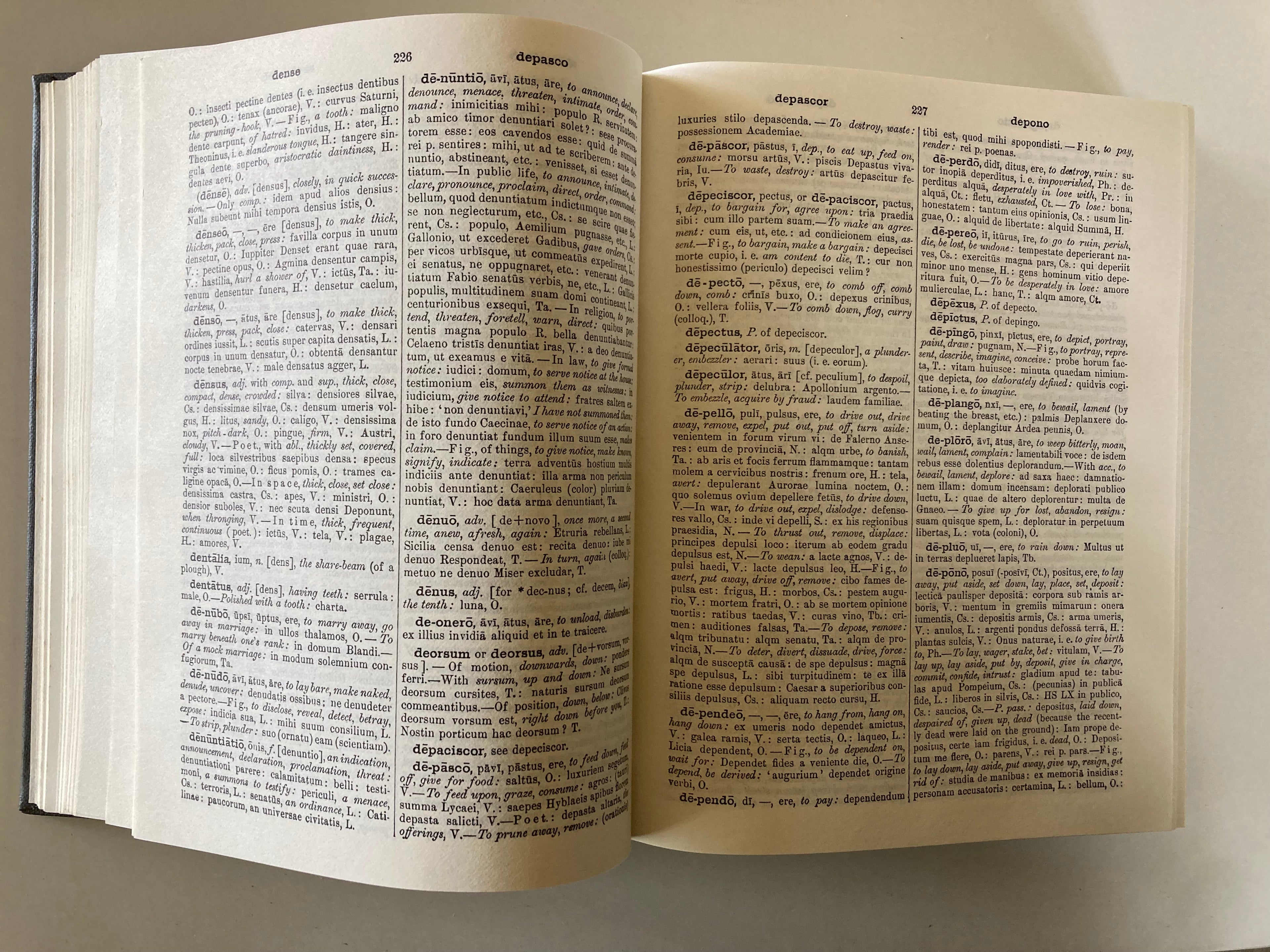 An Elementary Latin Dictionary by Charlton T Lewis Published by Oxford in 1975