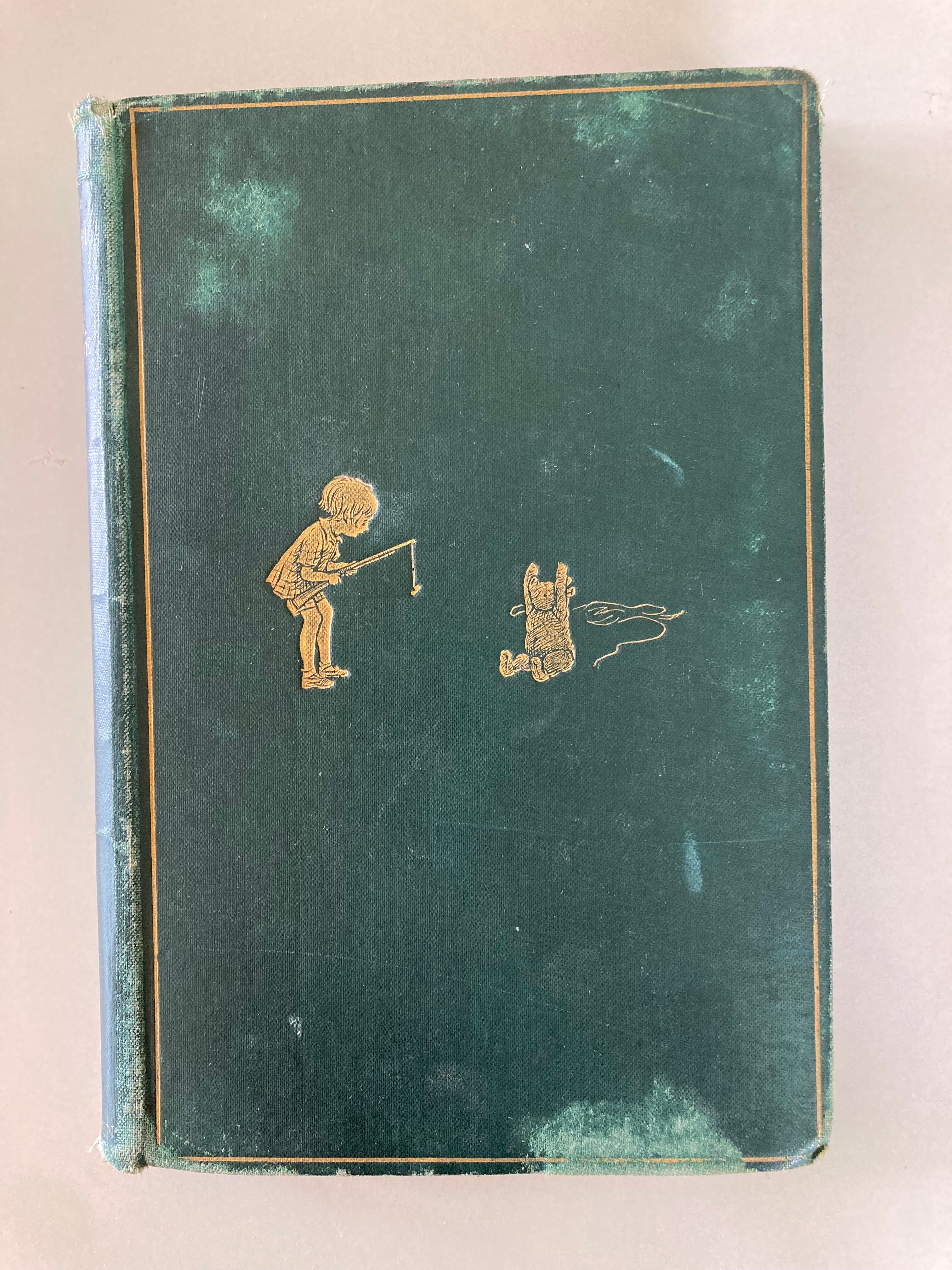 Winnie the Pooh by A A Milne with Decorations by Ernest H Shepard Fifth Edition 1927