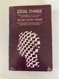 Social Change by William Fielding Ogburn A First Edition Dell Printing from 1966