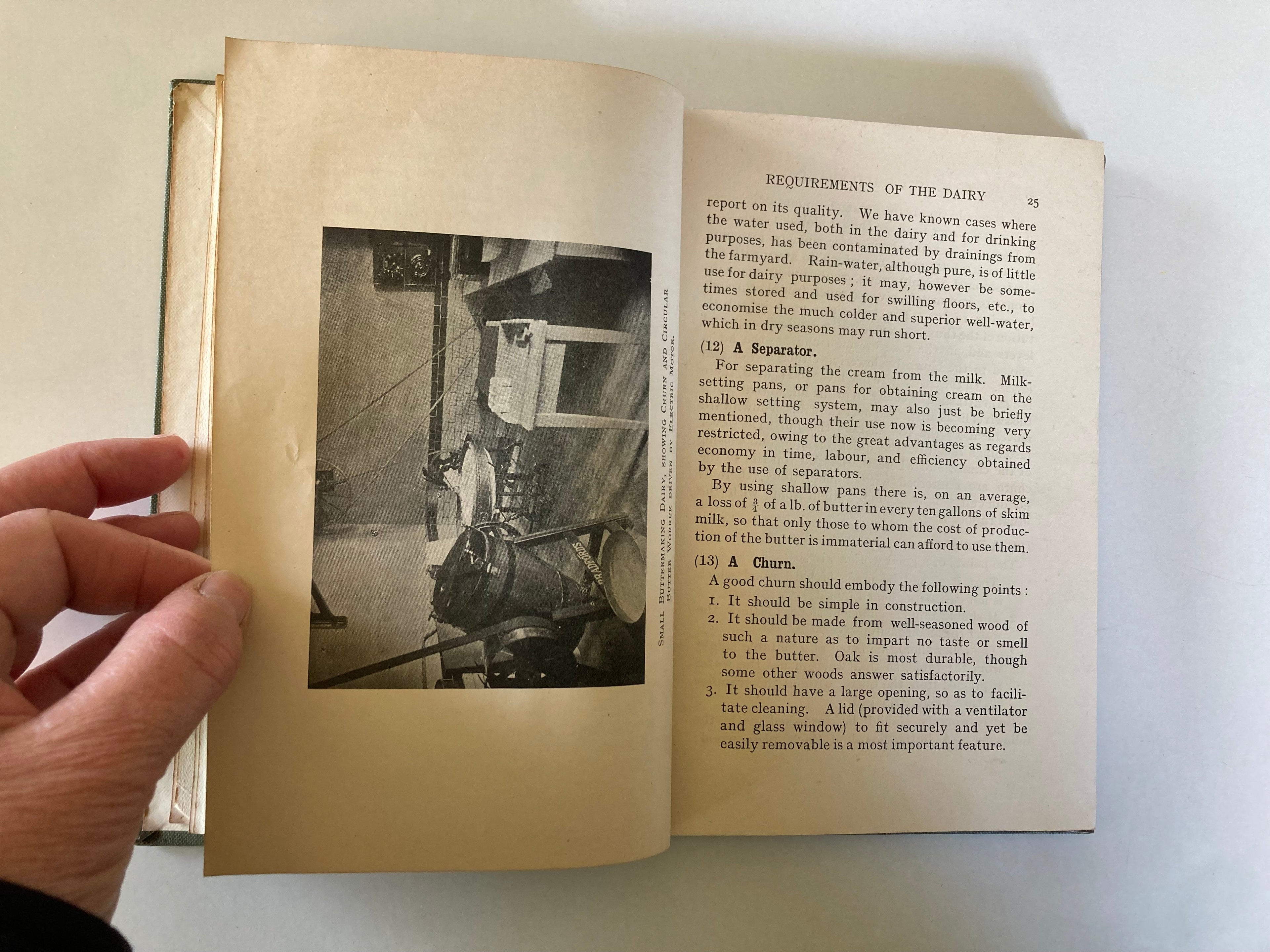 Practical Buttermaking by C W Walker-Tisdale 1919 Cloth Hardback Book