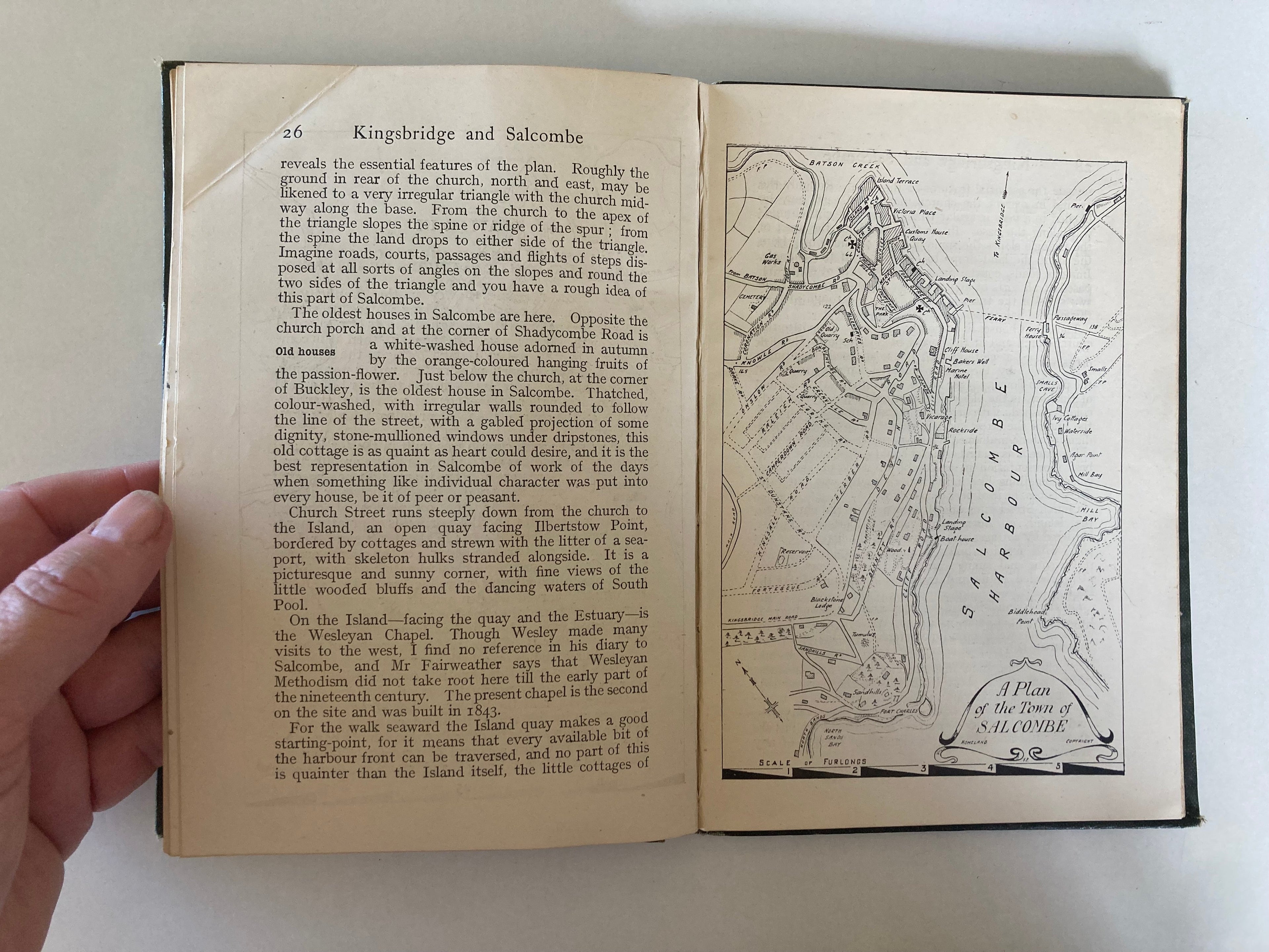 Kingsbridge Salcombe and the Kingsbridge Estuary Ordnance Map and Town Plans The Homeland Handbooks No 87