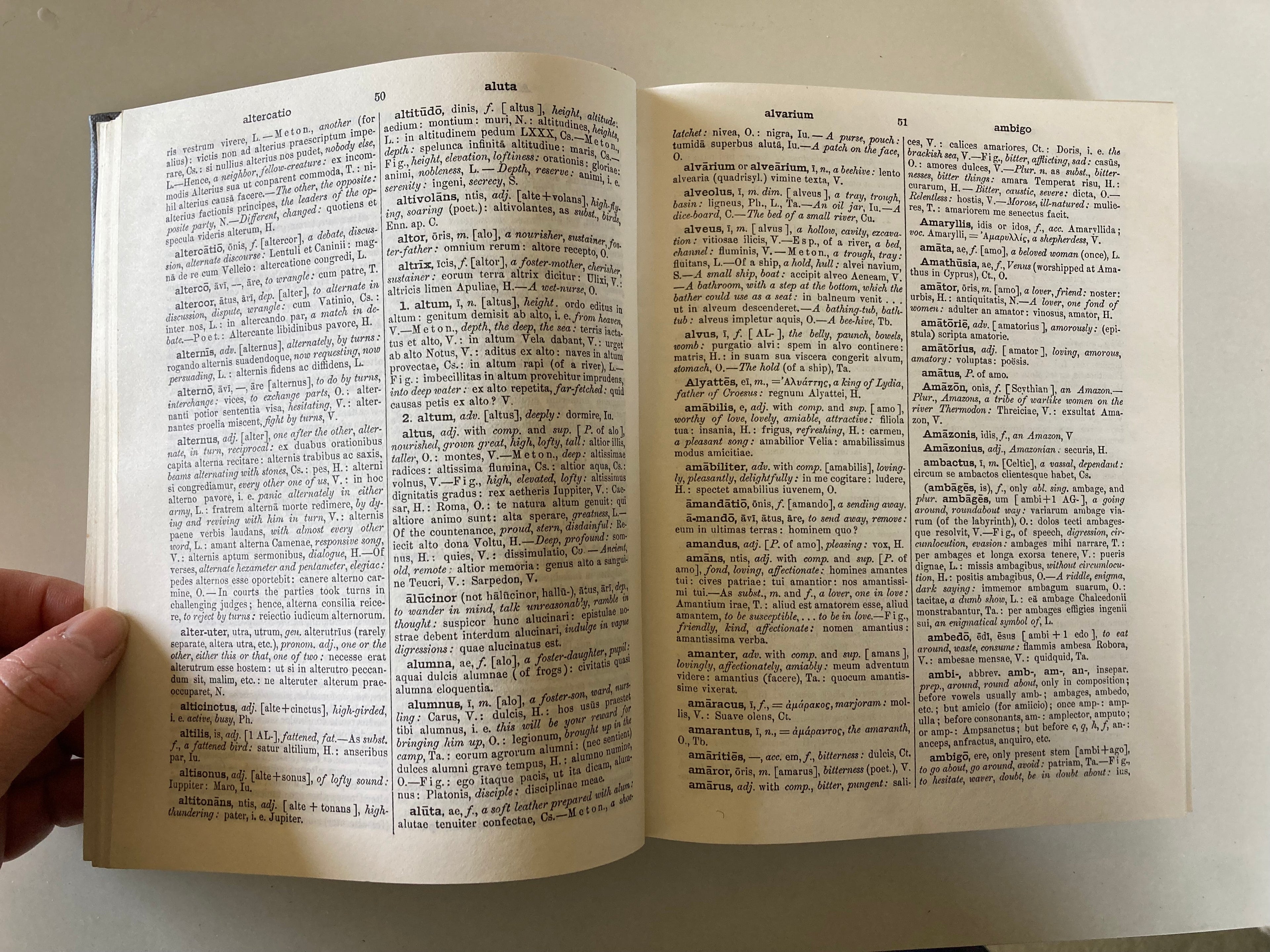 An Elementary Latin Dictionary by Charlton T Lewis Published by Oxford in 1975