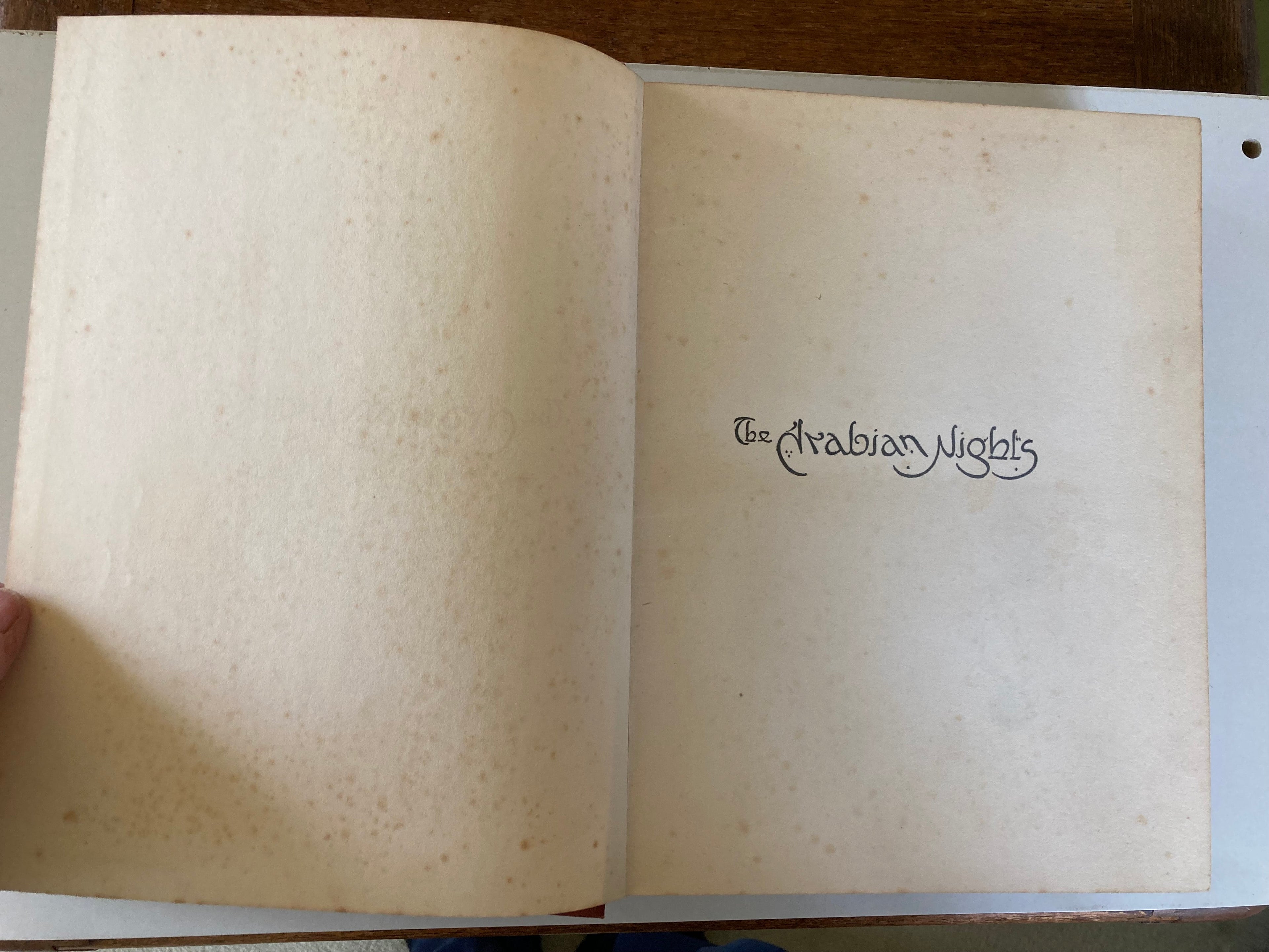 Stories From The Arabian Nights Retold by Laurence Housman with Drawings by Edmund Dulac Undated