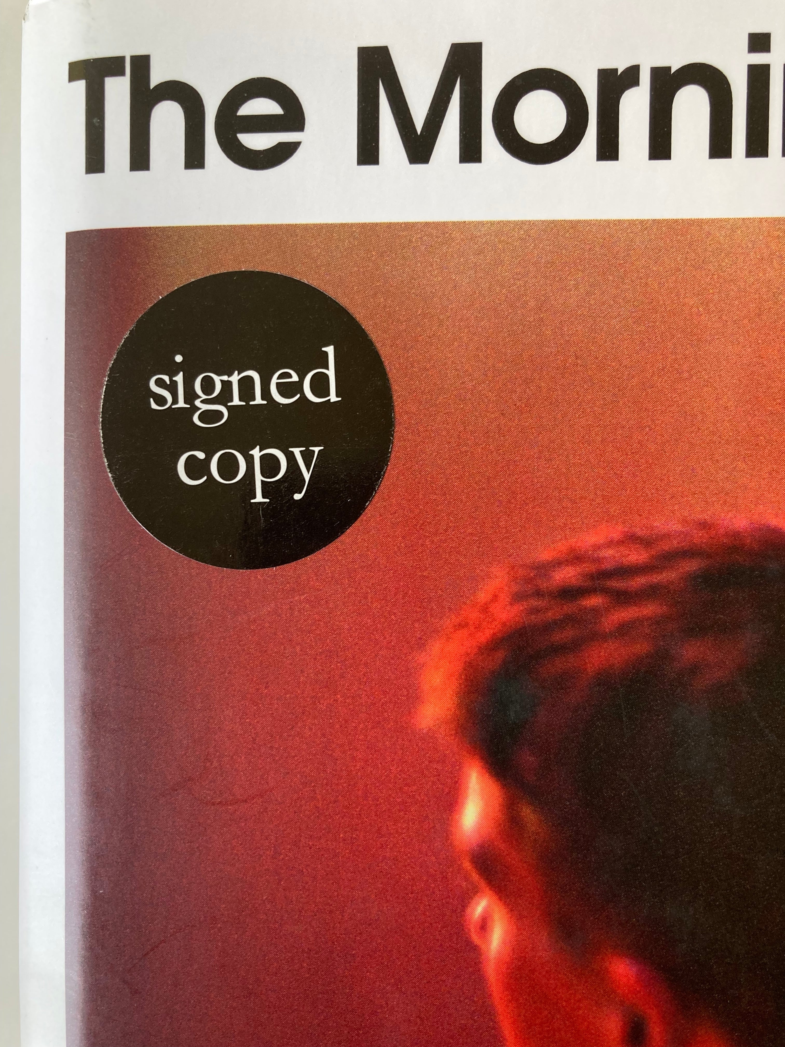 The Morning Star by Karl Ove Knausgård Signed First Edition Hardback Book