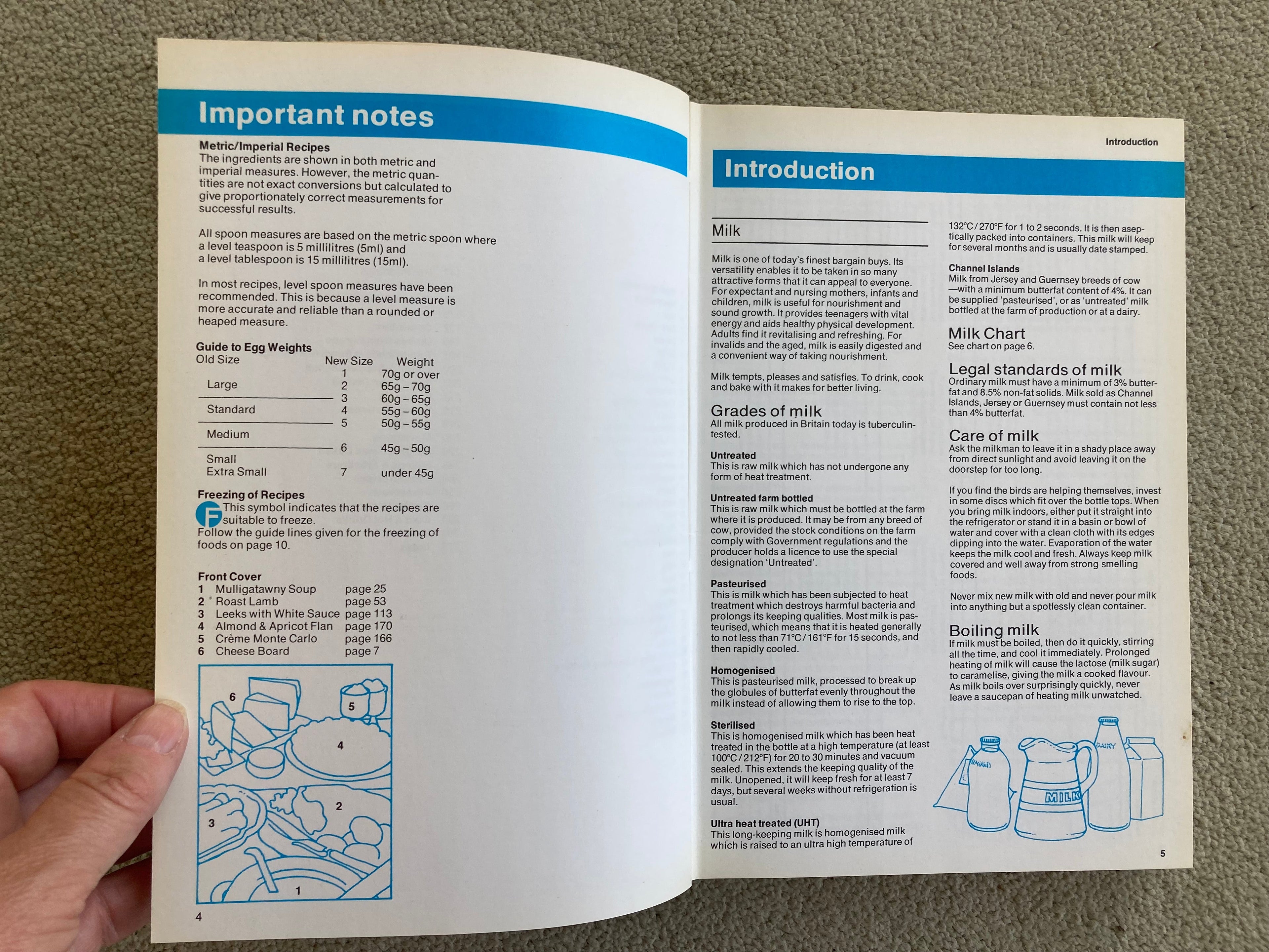 The Dairy Book of Home Cookery by Sonia Allison Published by the Milk Marketing Board 1978