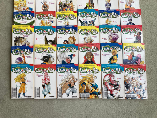 42 Volumes of Akira Toriyama Dragon Ball Graphic Novels in French Francaise  Nos 43-84 Glenat 1996-