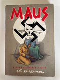 Maus A Survivor's Tale by Art Spiegelman Stated First Edition Pantheon Books 1986 Cartoon Autobiography about the Holocaust