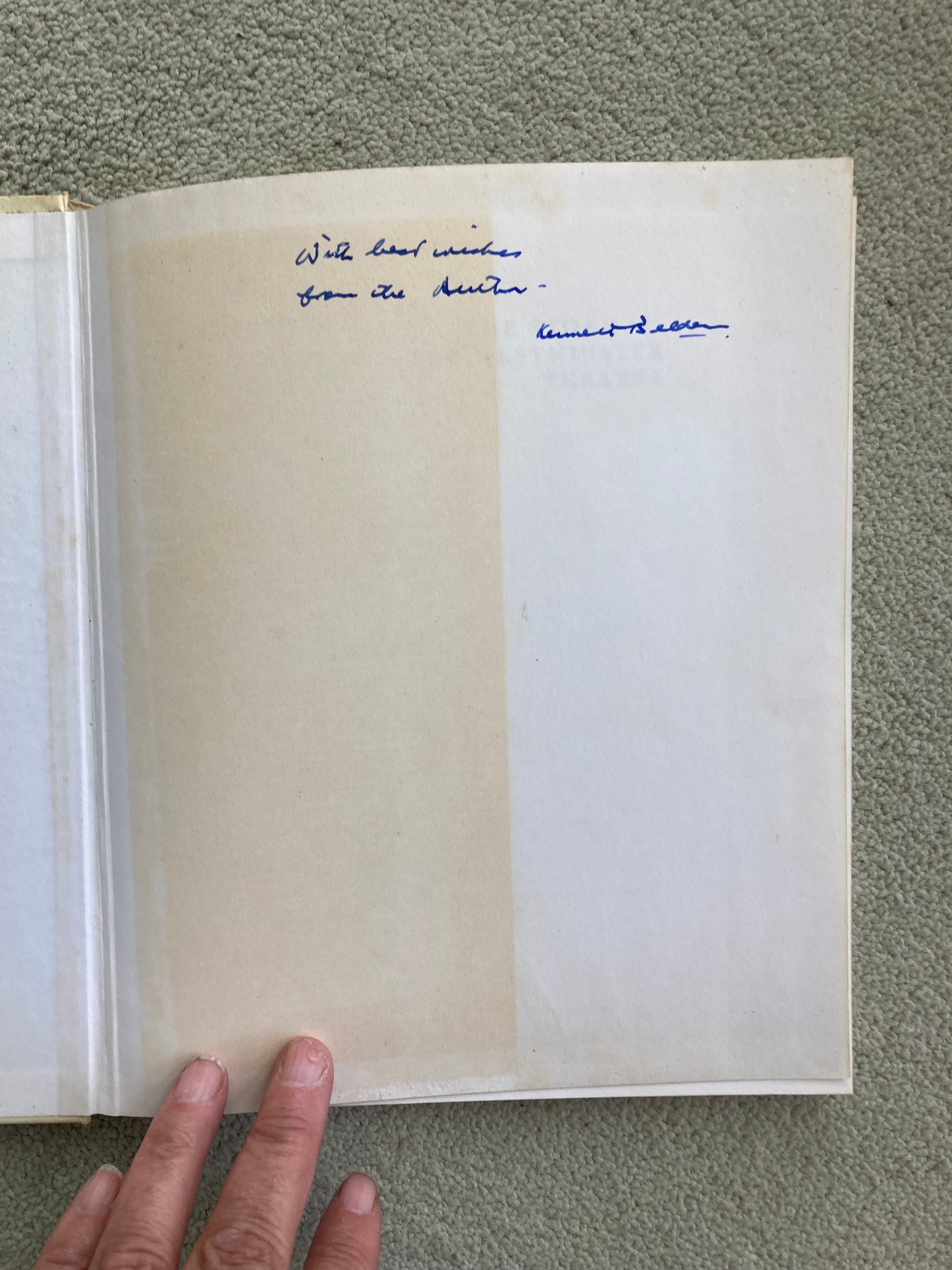 The Story of the Westminster Theatre SIGNED First Edition by K D Belden