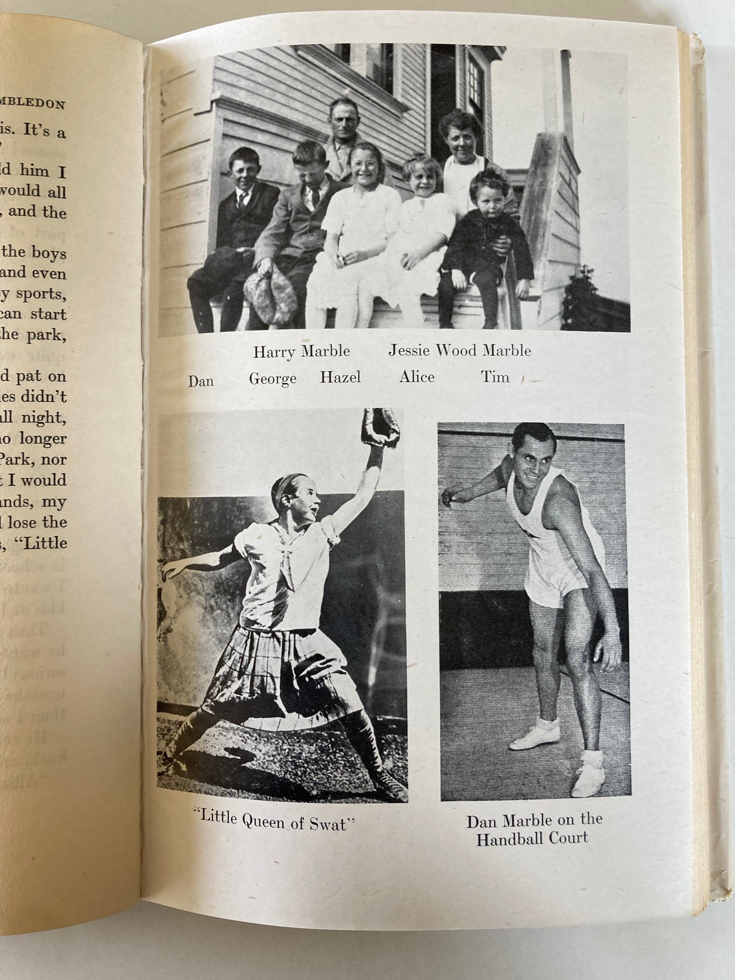 The Road to Wimbledon by Alice Marble Undated First Edition c1940