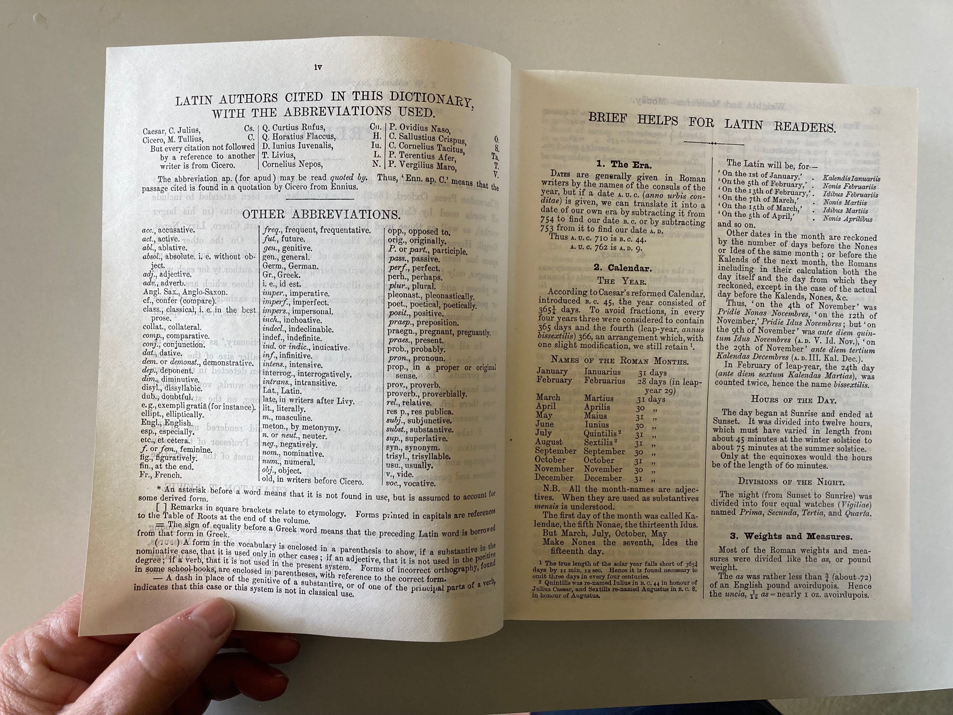 An Elementary Latin Dictionary by Charlton T Lewis Published by Oxford in 1975