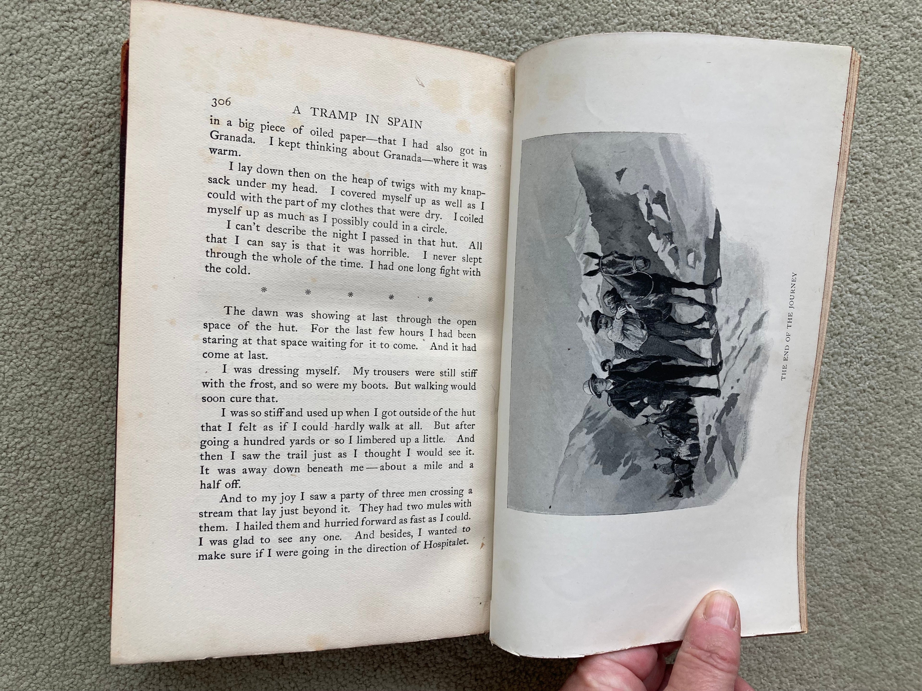 A Tramp in Spain From Andalusia to Andorra by Bart Kennedy Hardback Book from early 1900