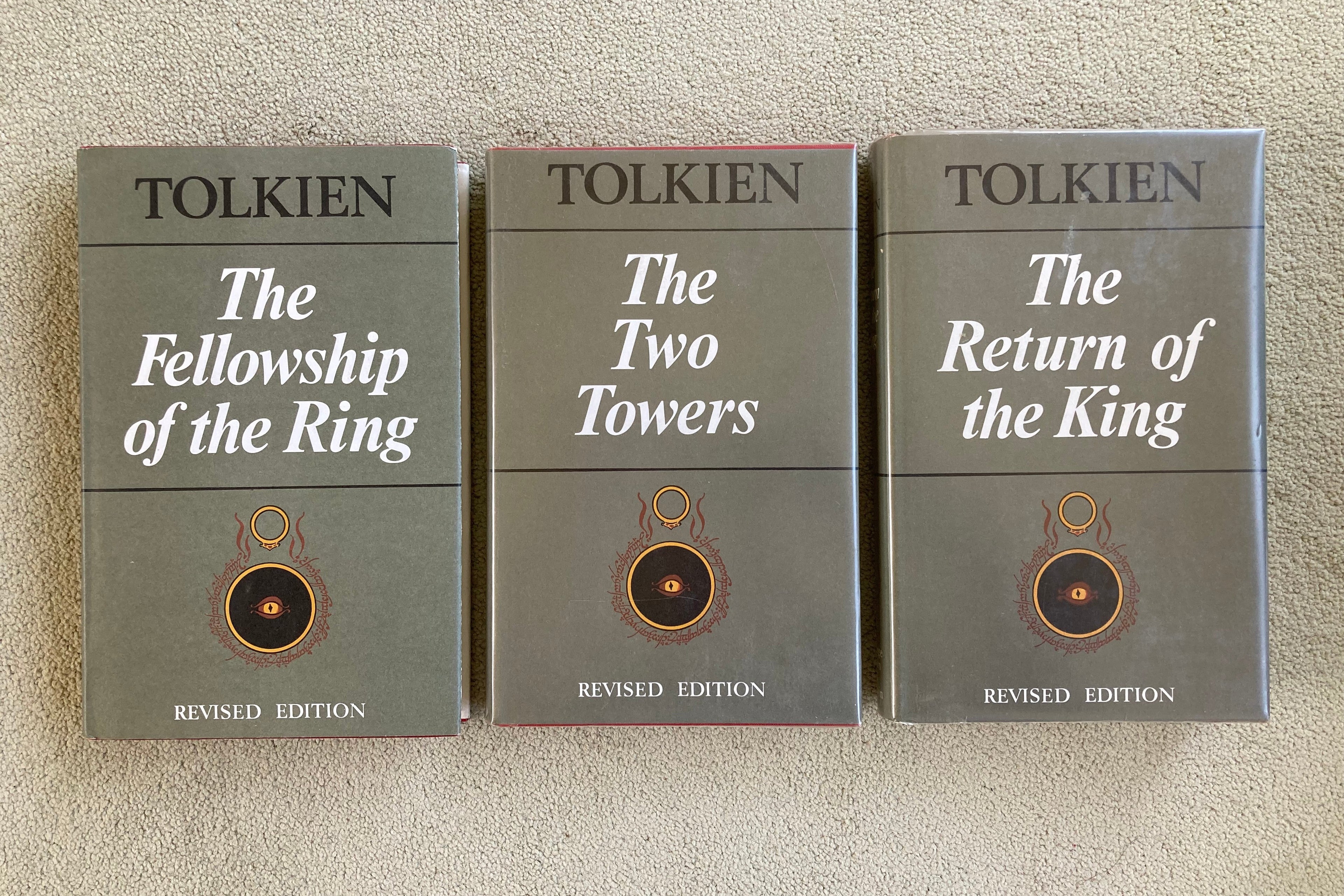 Lord of the Rings Three Book Collection J R R Tolkien George Allen & Unwin Second Edition Fifth/Sixth Impression 1970/1971