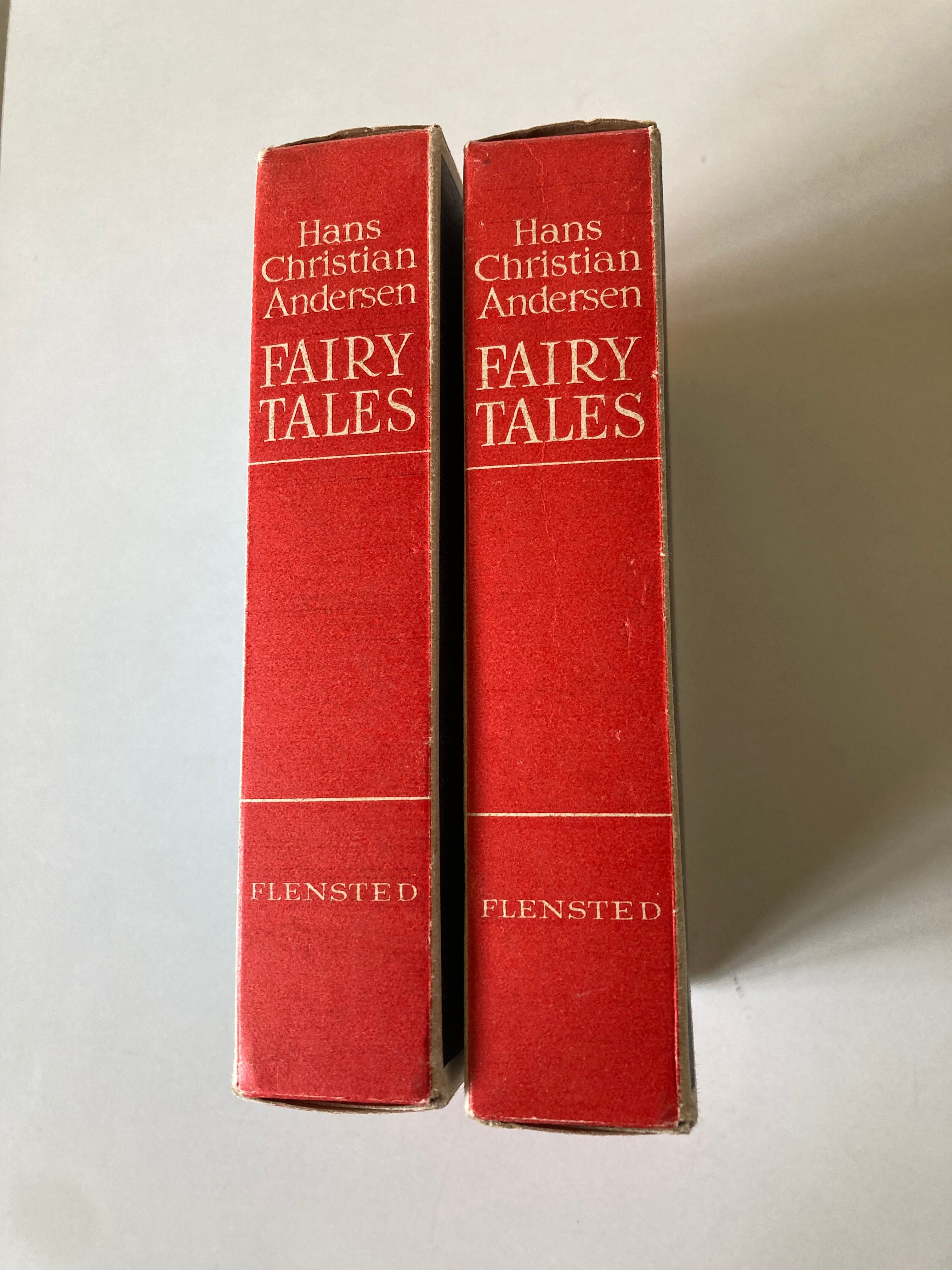 Hans Christian Andersen Fairy Tales Volume 1 and 2 Flensted Illustrated Box Set