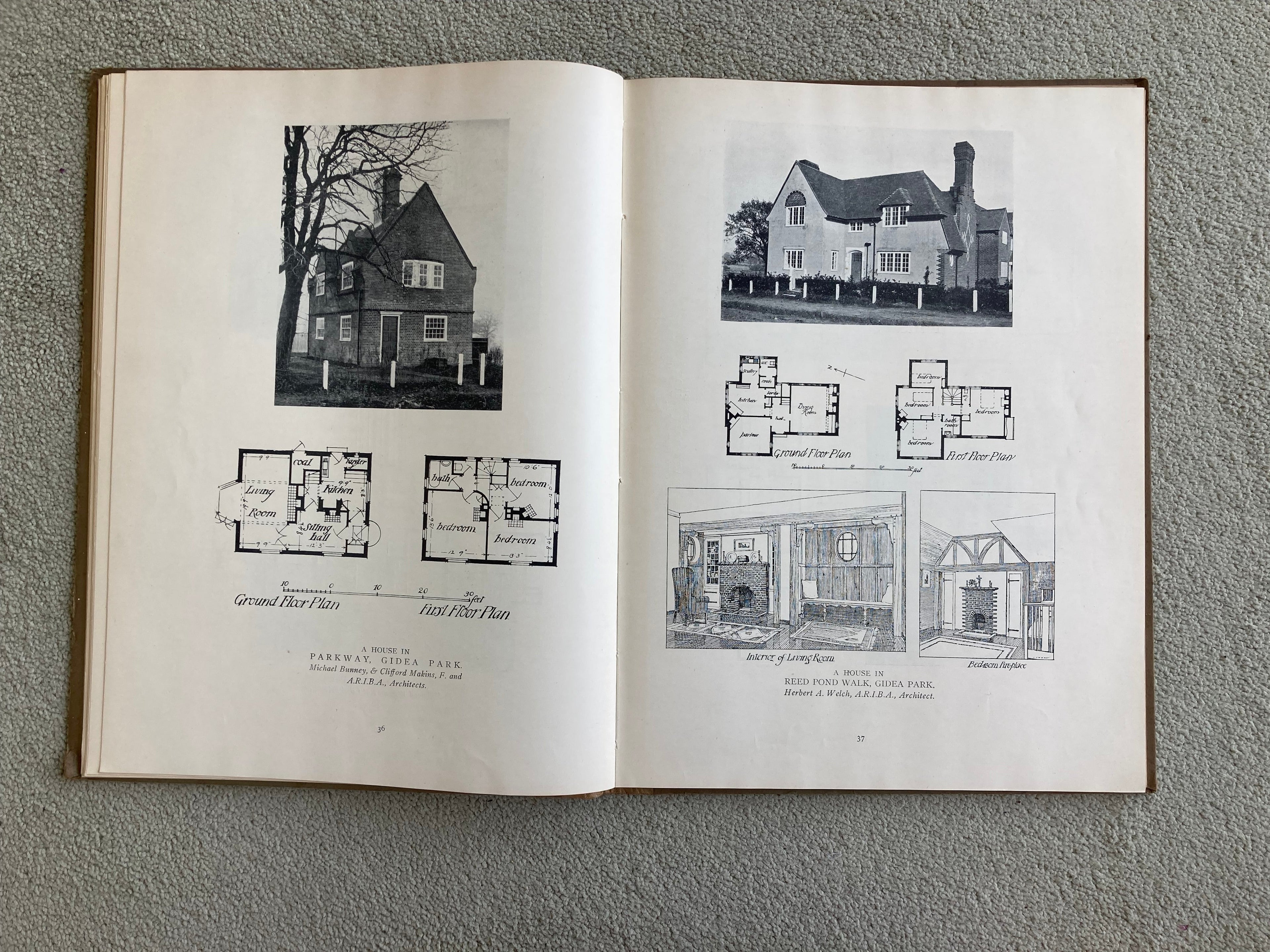 Garden City Houses and Domestic Interior Details Published by The Architectural Press