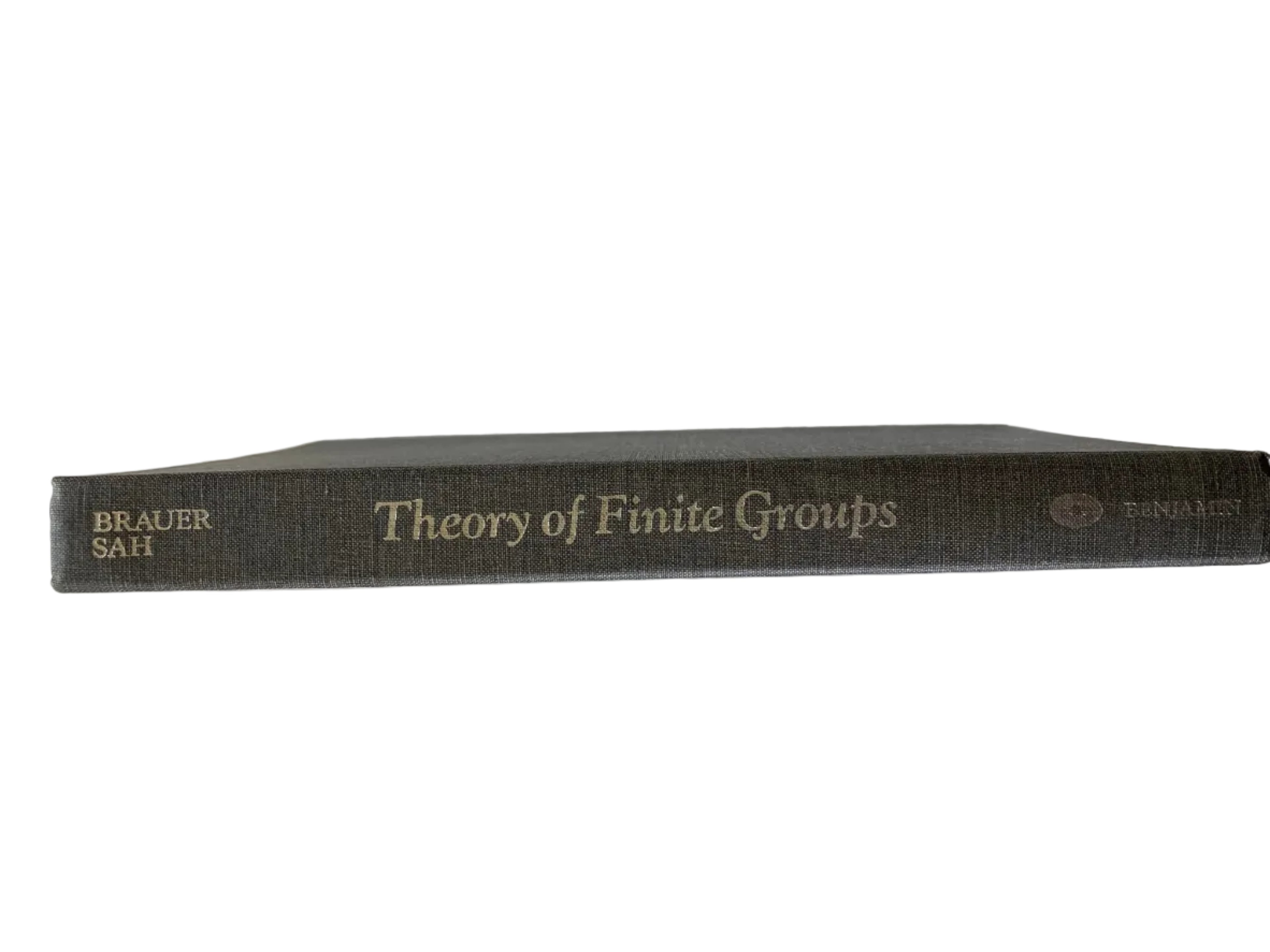Theory of Finite Groups A Symposium by Richard Brauer and Chih-Han Sah First Edition Hardback Book 1969