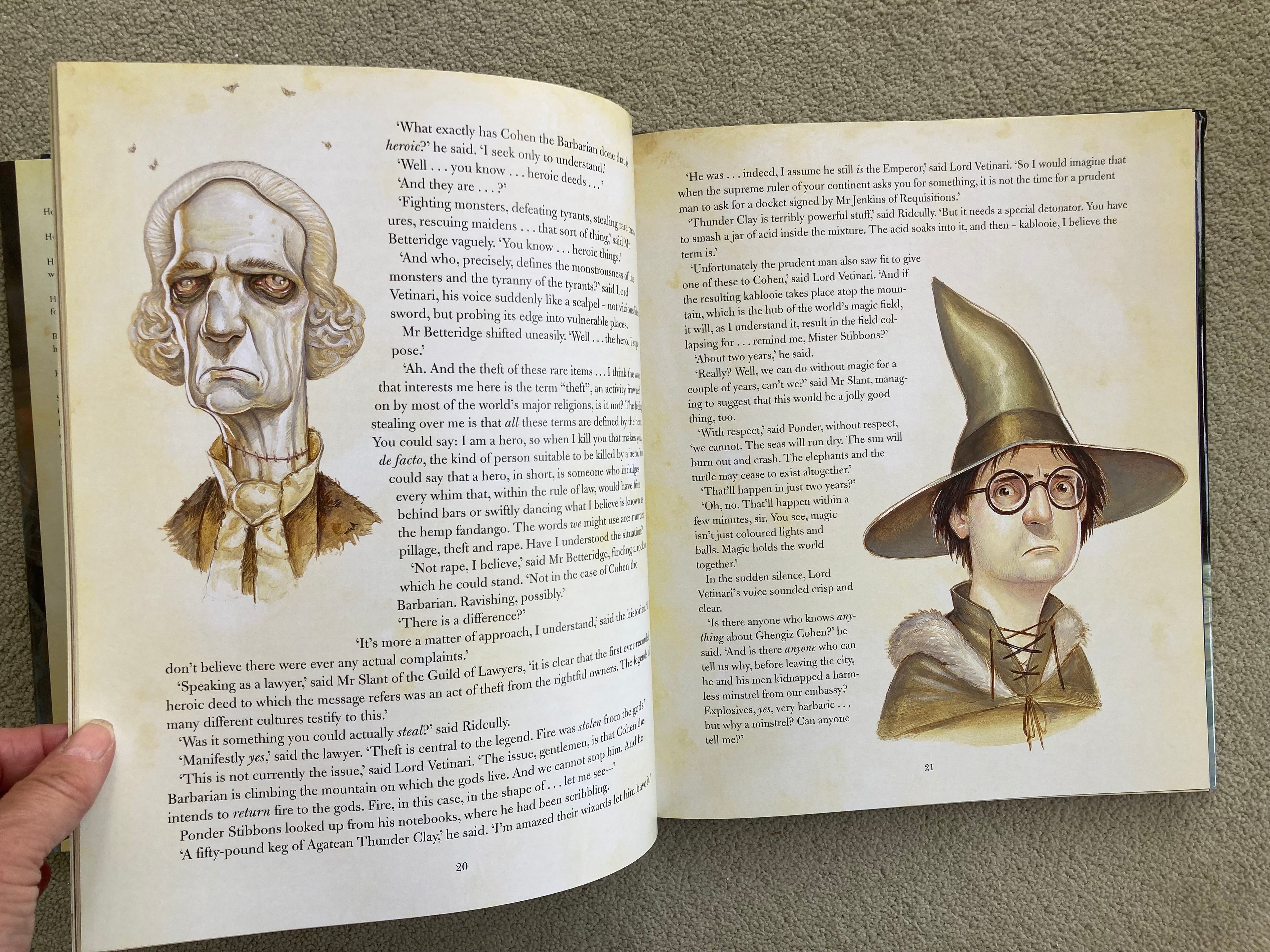 The Last Hero SIGNED by Terry Pratchett A Discworld Fable Illustrated by Paul Kidby First Edition 2001