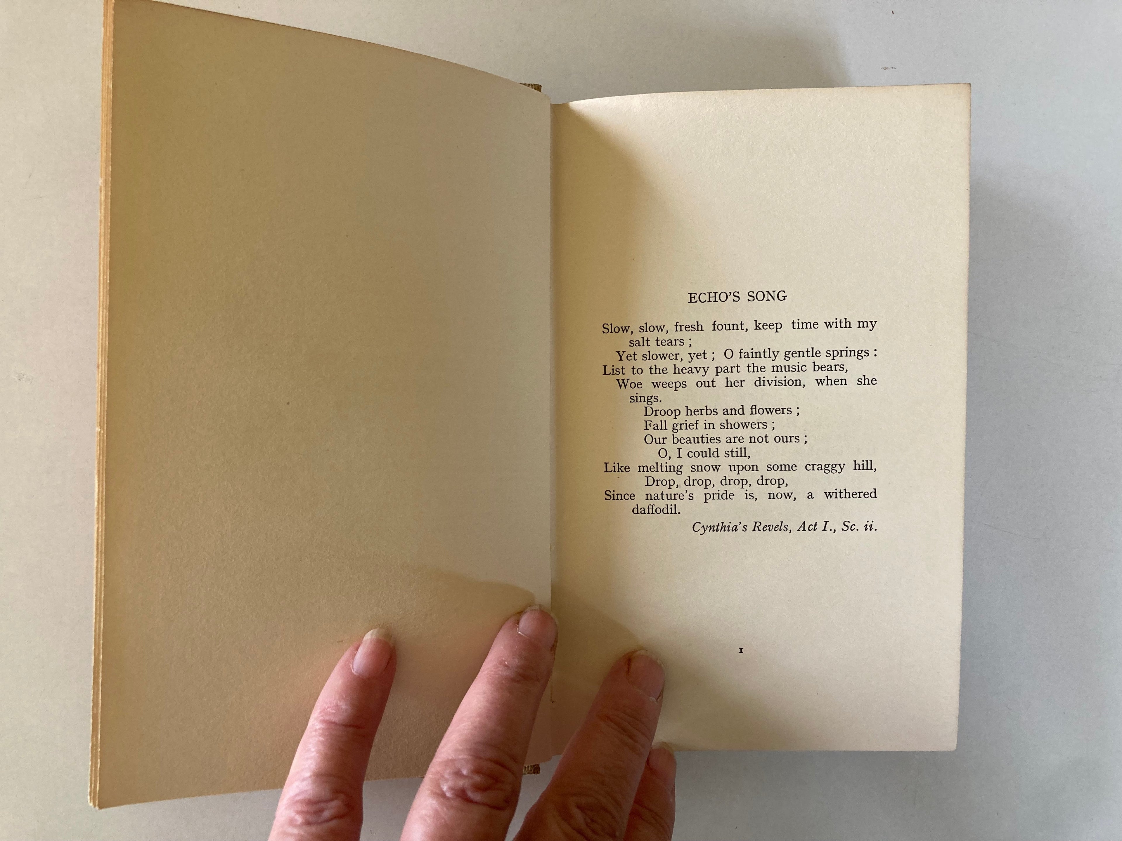 The Songs and Poems of Ben Jonson Philip Allan & Co 1924 Hardback Book