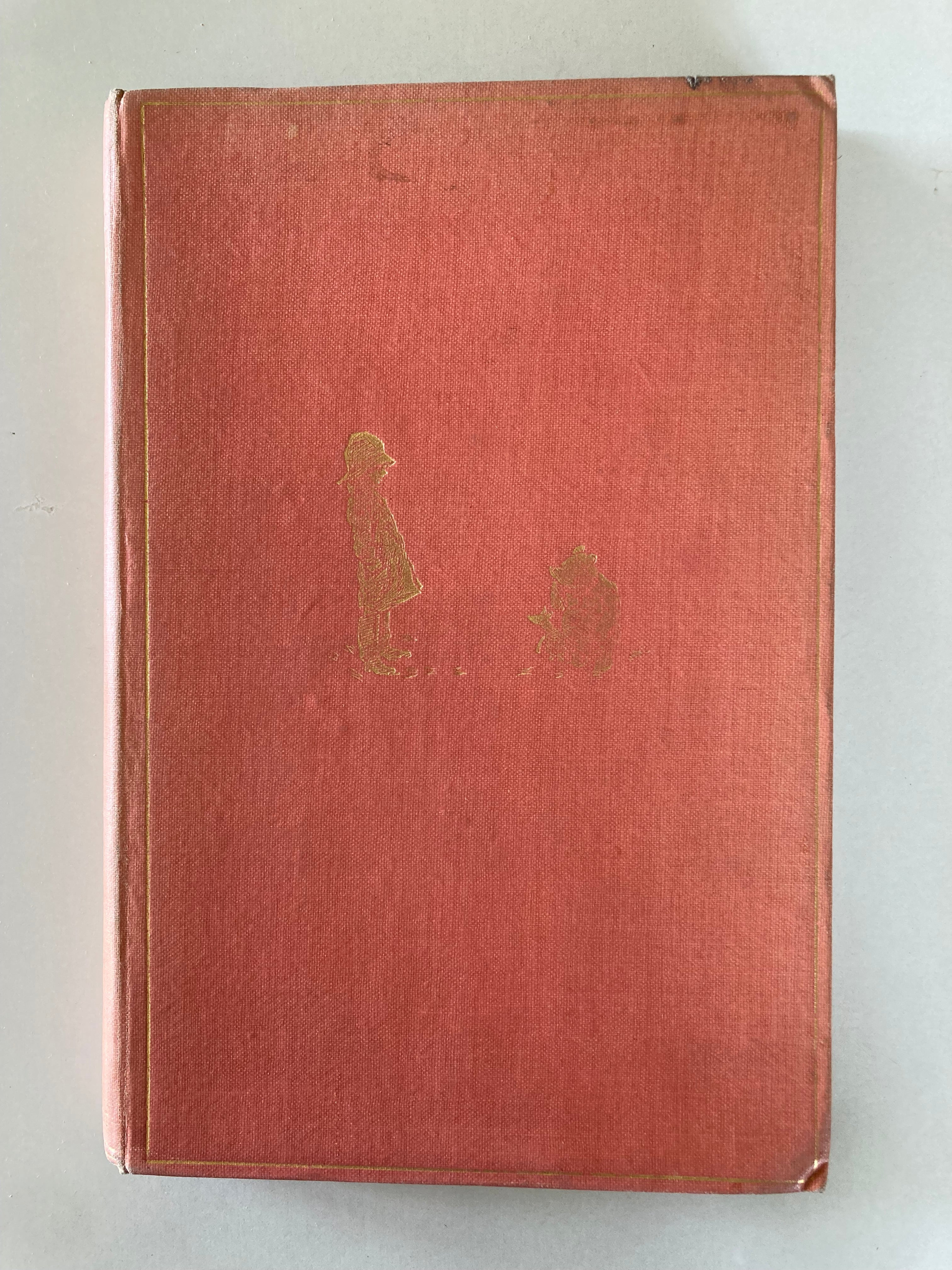 The House at Pooh Corner by A A Milne with Decorations by Ernest H Shepard First Edition 1928