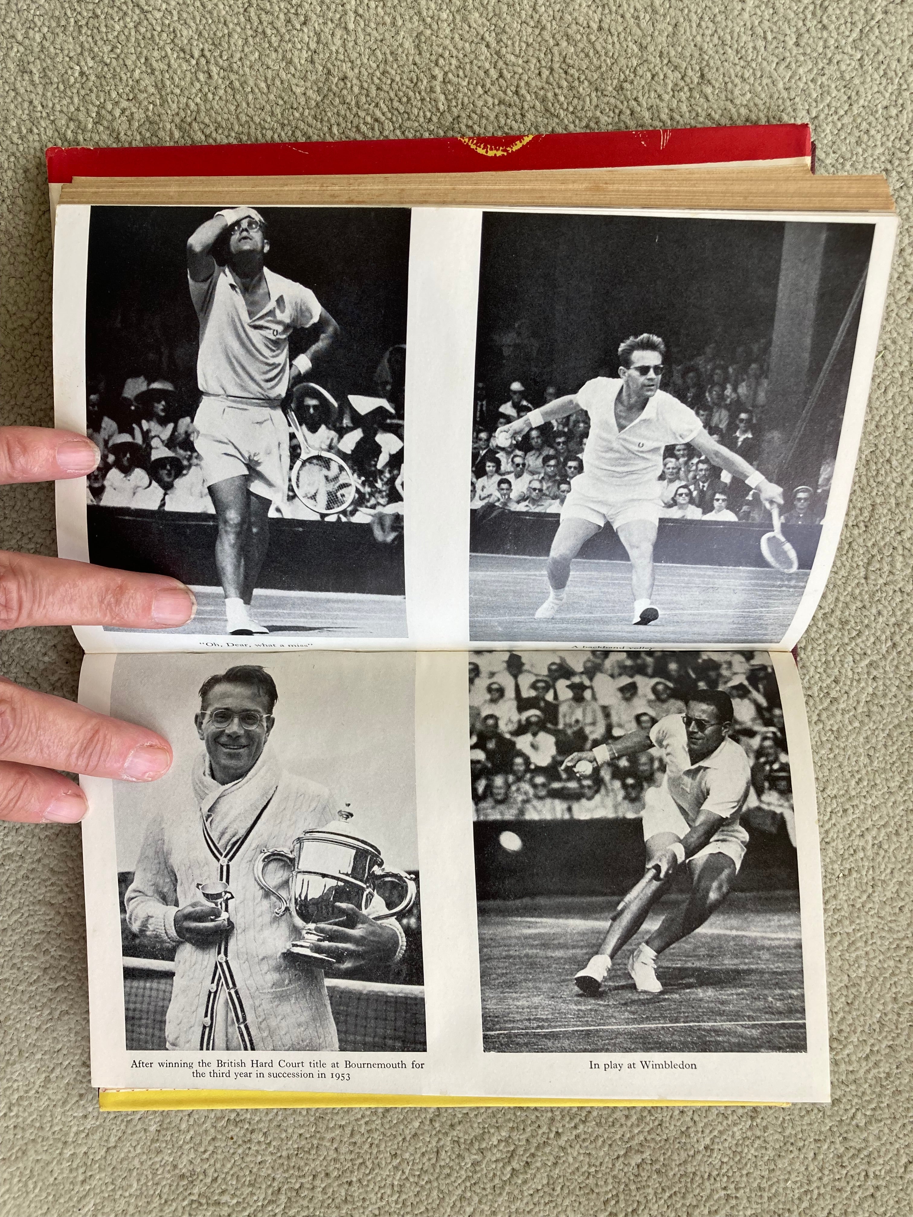 4 The Sportsmans Book Club Tennis Books by Susan Noel J G Smyth Lew Hoad and Jaroslav Drobny Wimbledon Champions