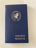 The Stanton Ironworks Company Limited Nottingham Concrete Products Book 1955