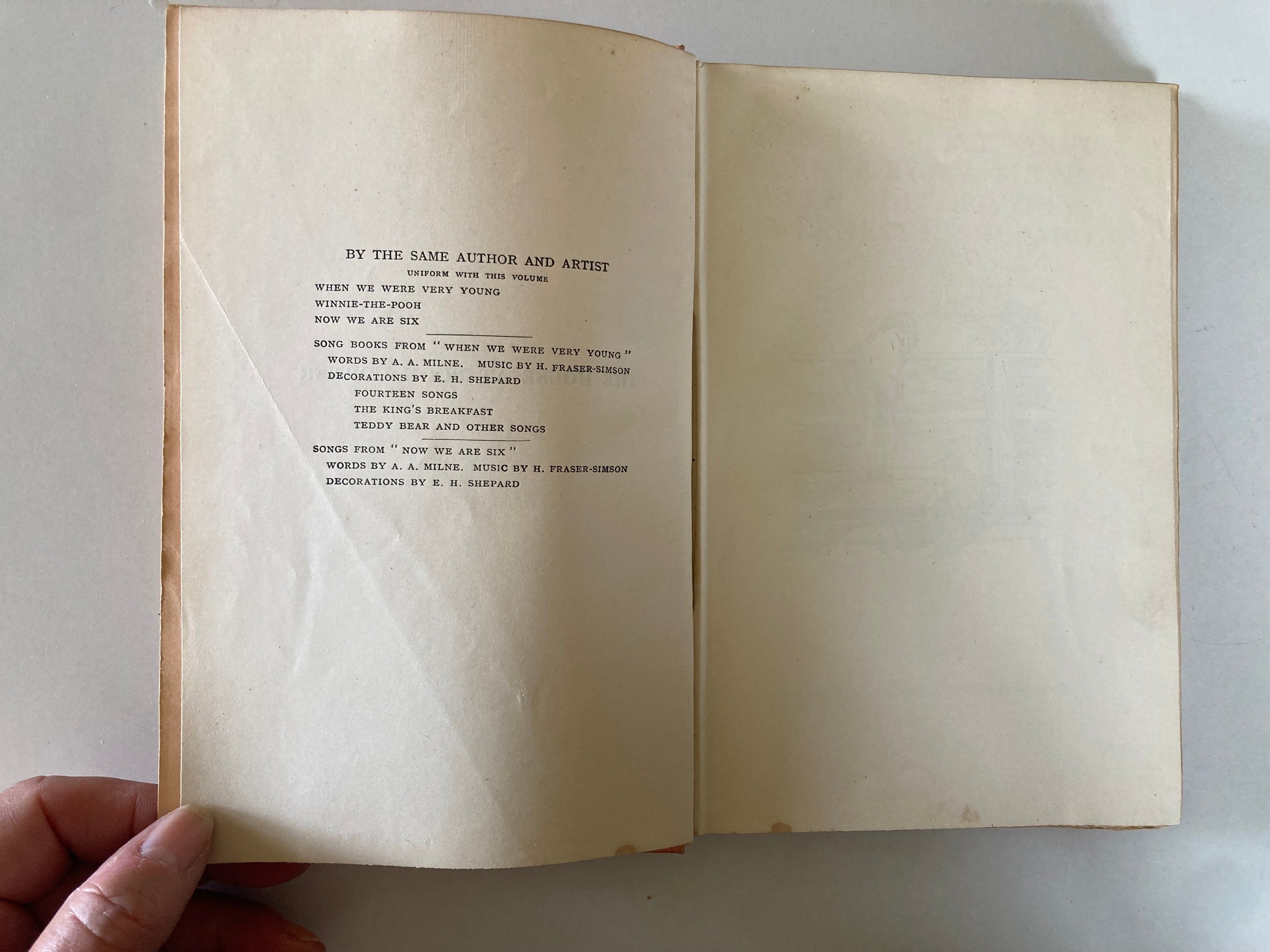 The House at Pooh Corner by A A Milne with Decorations by Ernest H Shepard First Edition 1928