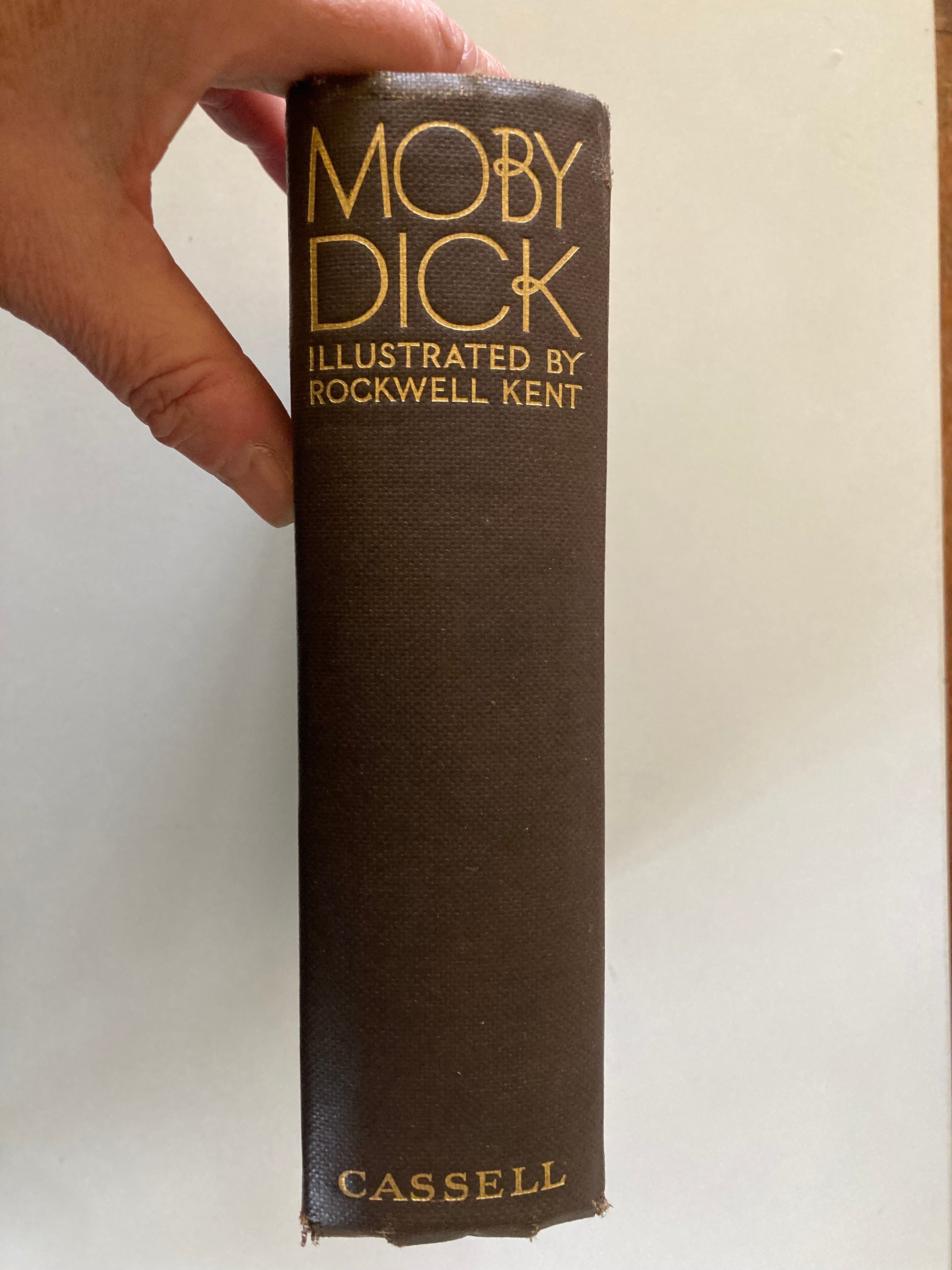 Moby Dick or the Whale by Herman Melville Illustrated by Rockwell Kent Cassell & Company First Edition 1930