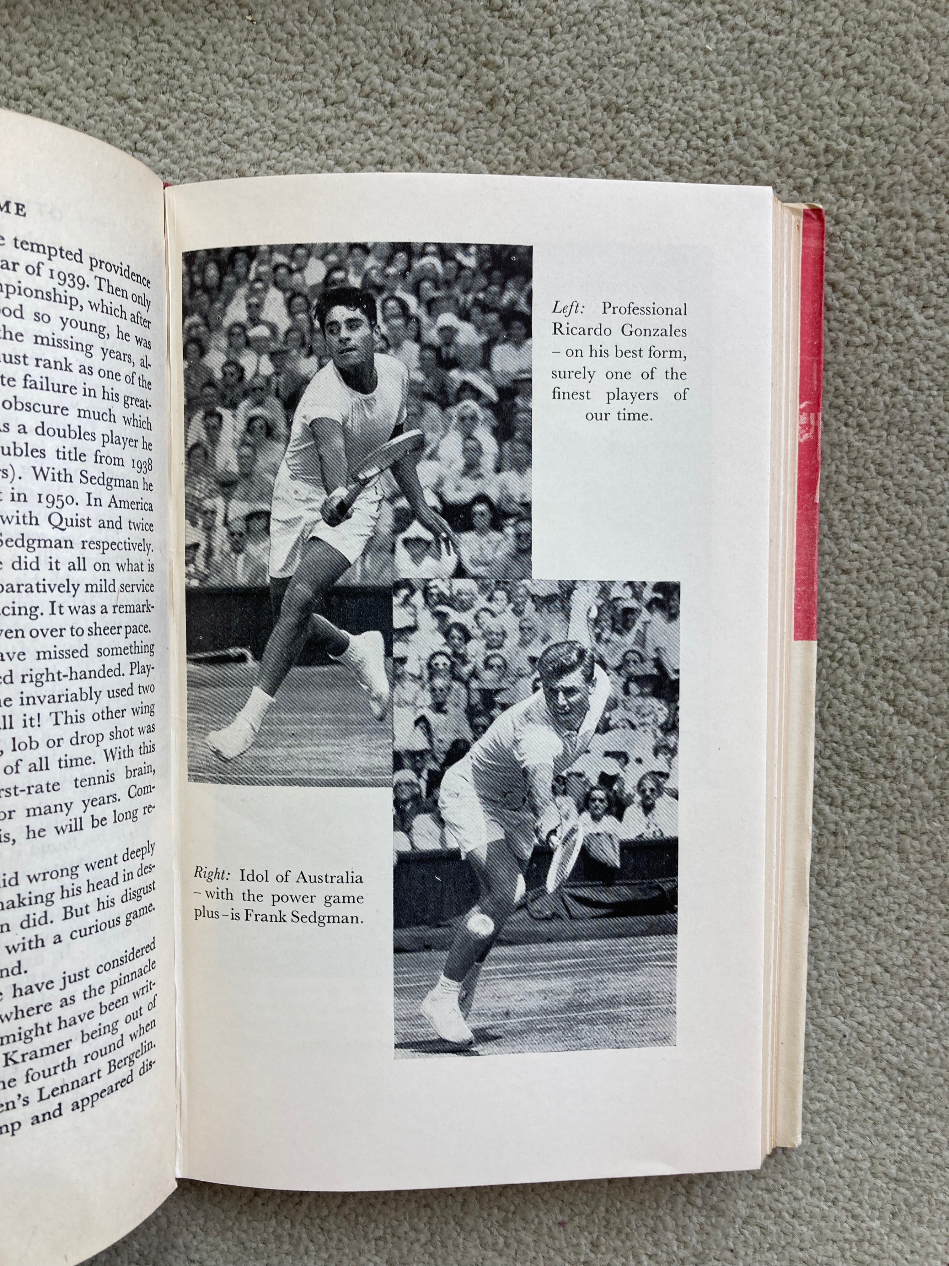 4 The Sportsmans Book Club Tennis Books by Susan Noel J G Smyth Lew Hoad and Jaroslav Drobny Wimbledon Champions