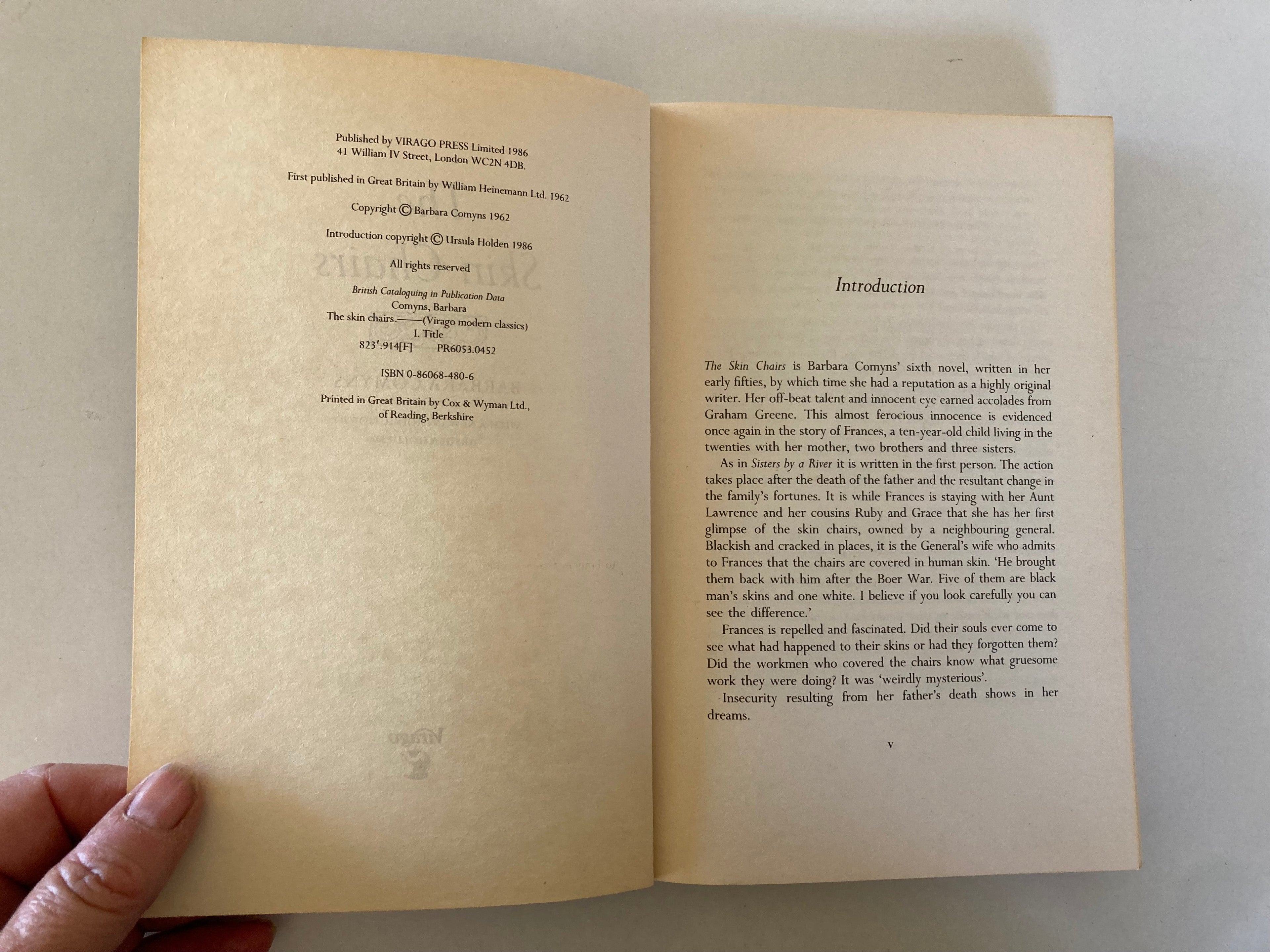 Five Barbara Comyns Virago Modern Classics including The Skin Chairs