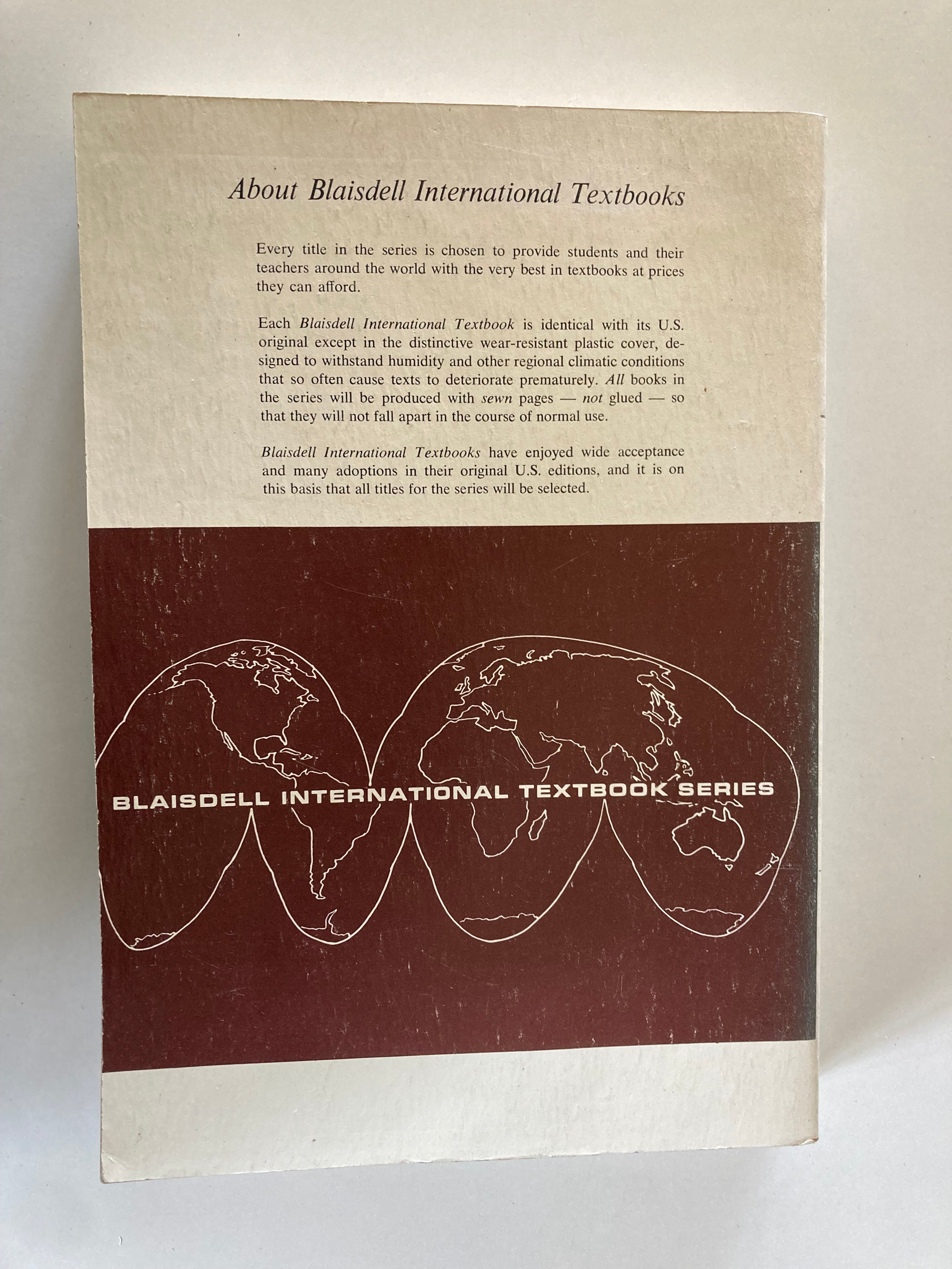 First Year Calculus by Einar Hille and Saturnino Salas published by Blaisdell Publishing in 1968