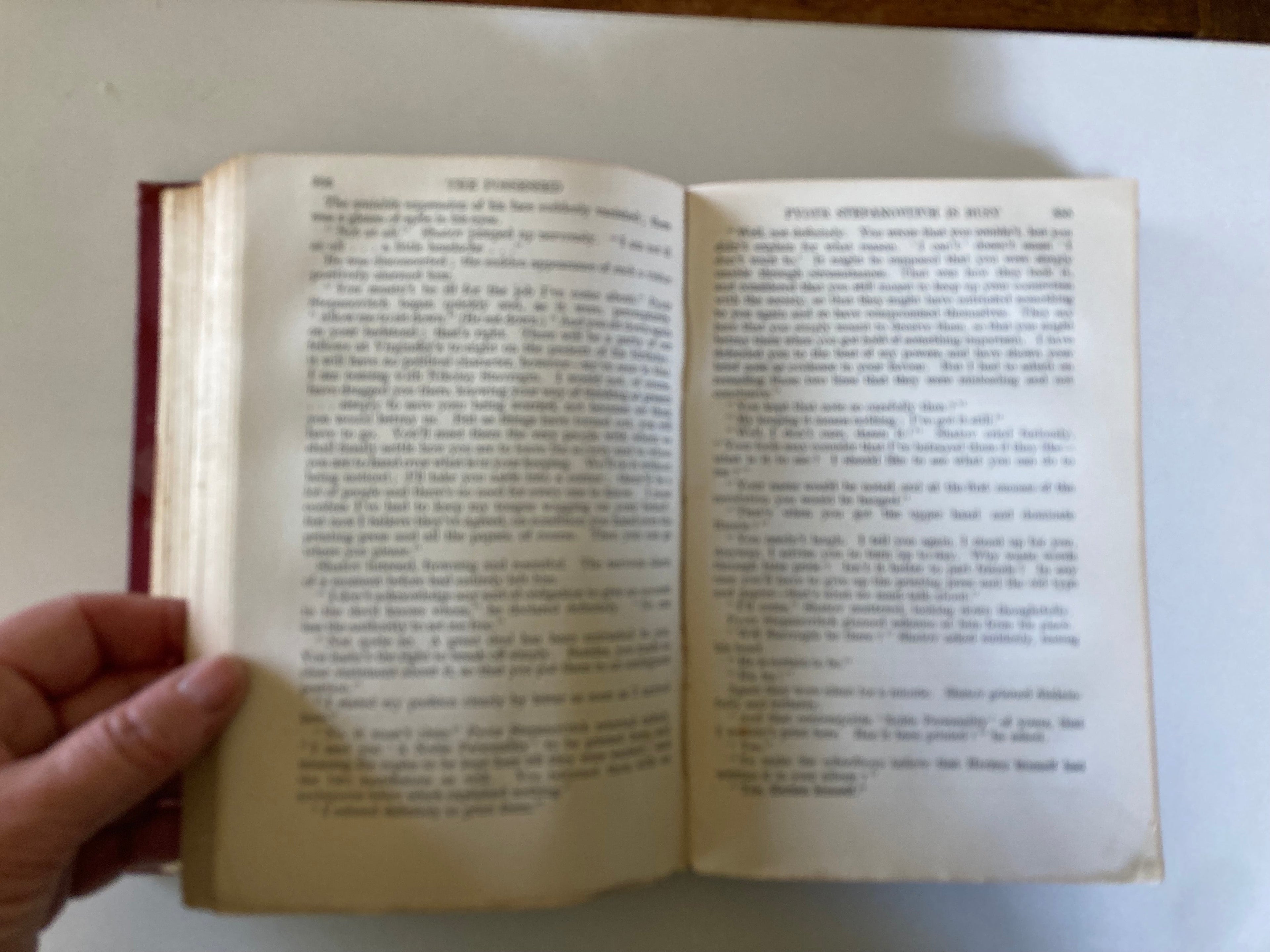 The Possessed by Fyodor Dostoevsky Translated by Constance Garnett 1913 First Edition Cloth Hardback Book