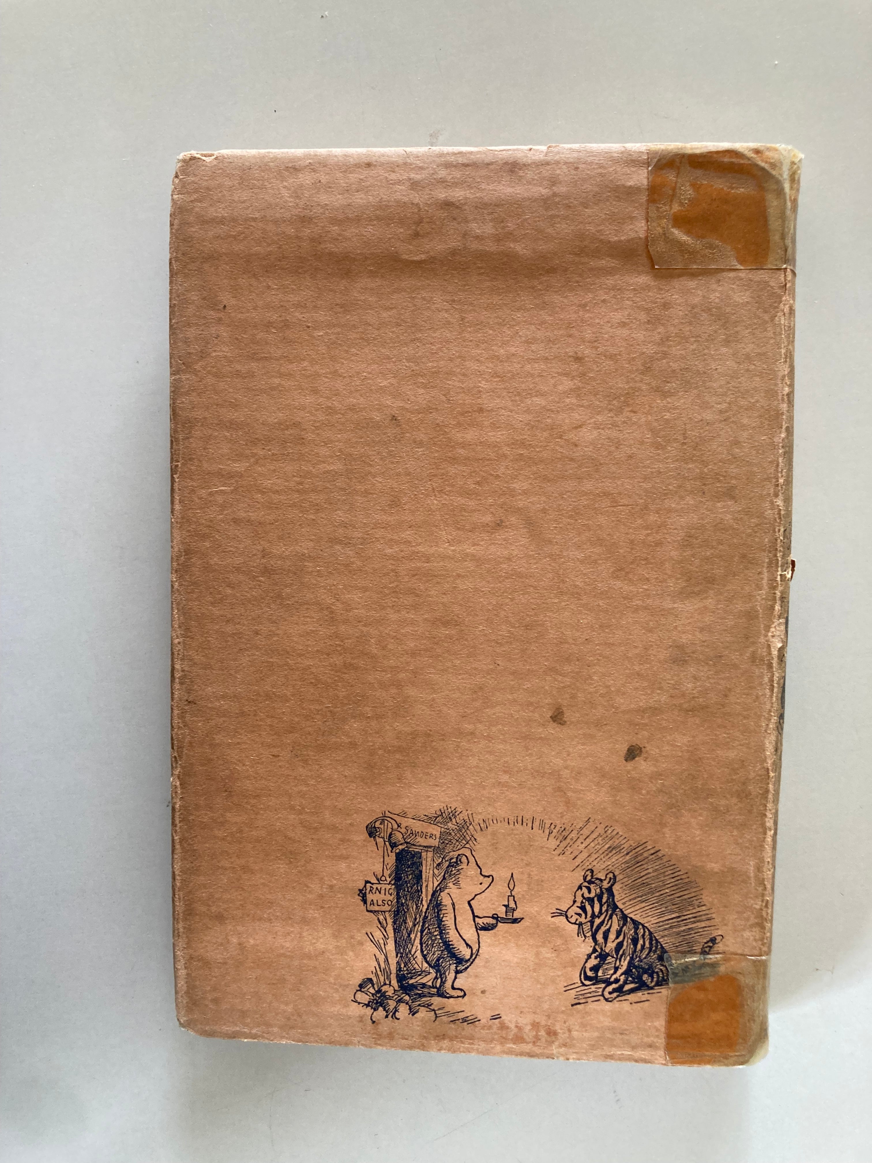 The House at Pooh Corner by A A Milne with Decorations by Ernest H Shepard First Edition 1928