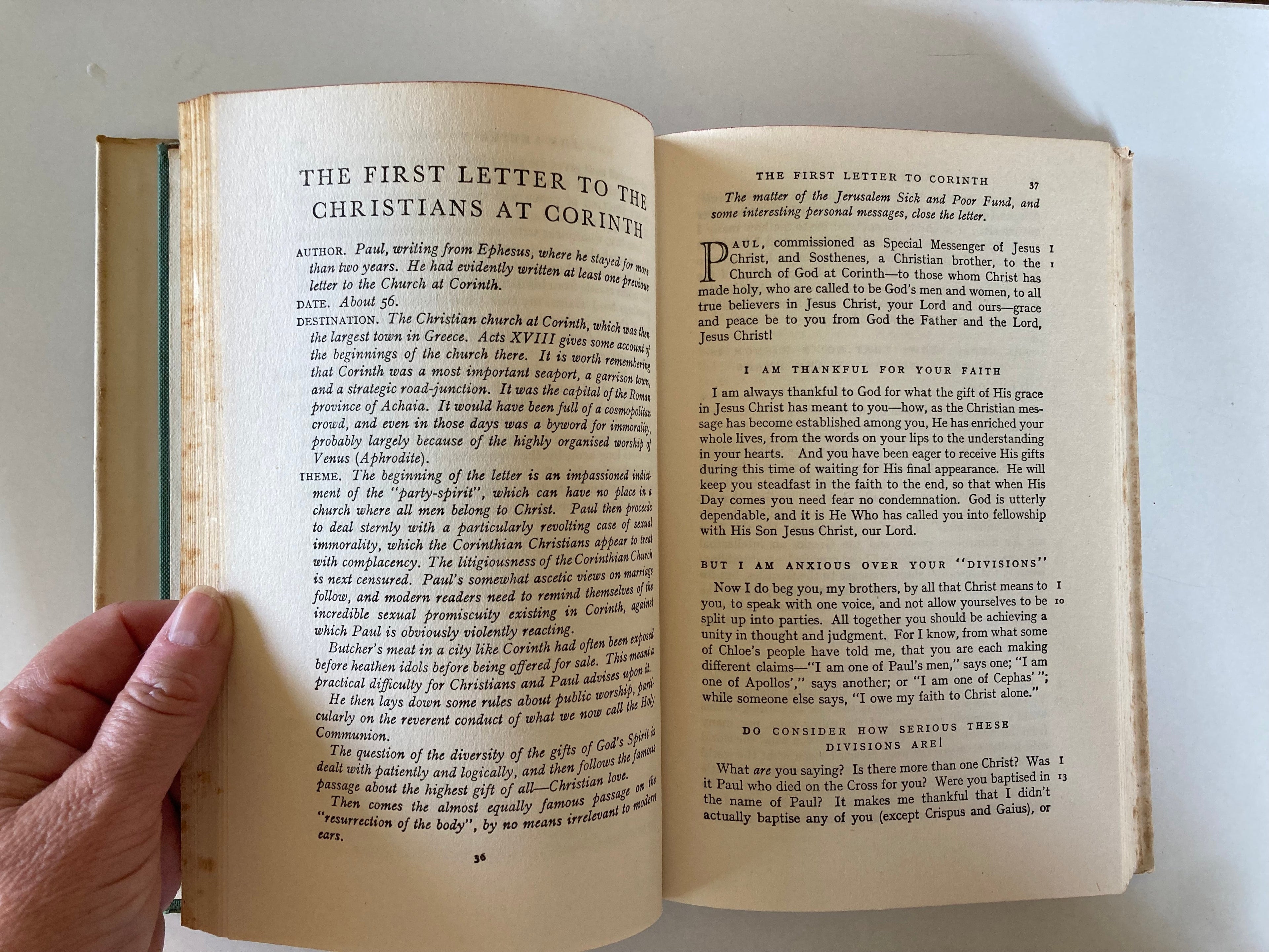 Letters to Young Churches A Translation of the New Testament Epistles by J B Phillips 1955