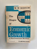 The Stages of Economic Growth a Non-Communist Manifesto W W Rostow Paperback Book from 1963