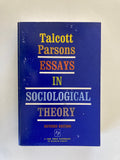 Talcott Parsons Essays in Sociological Theory Free Press Paperback Book from 1967