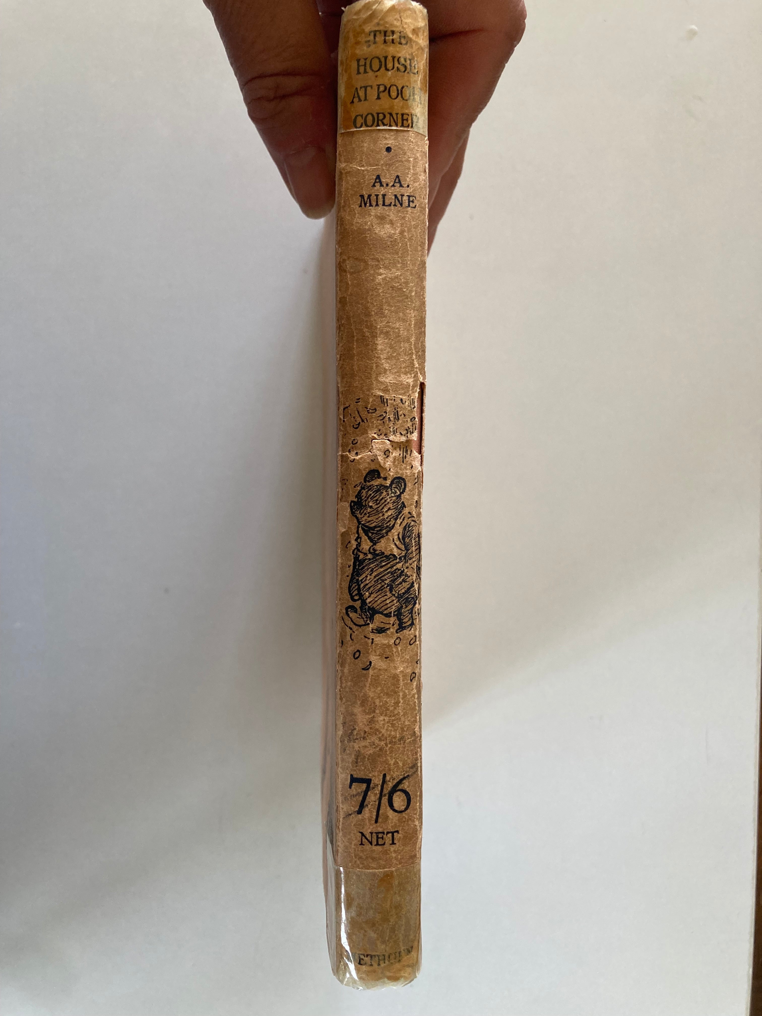 The House at Pooh Corner by A A Milne with Decorations by Ernest H Shepard First Edition 1928