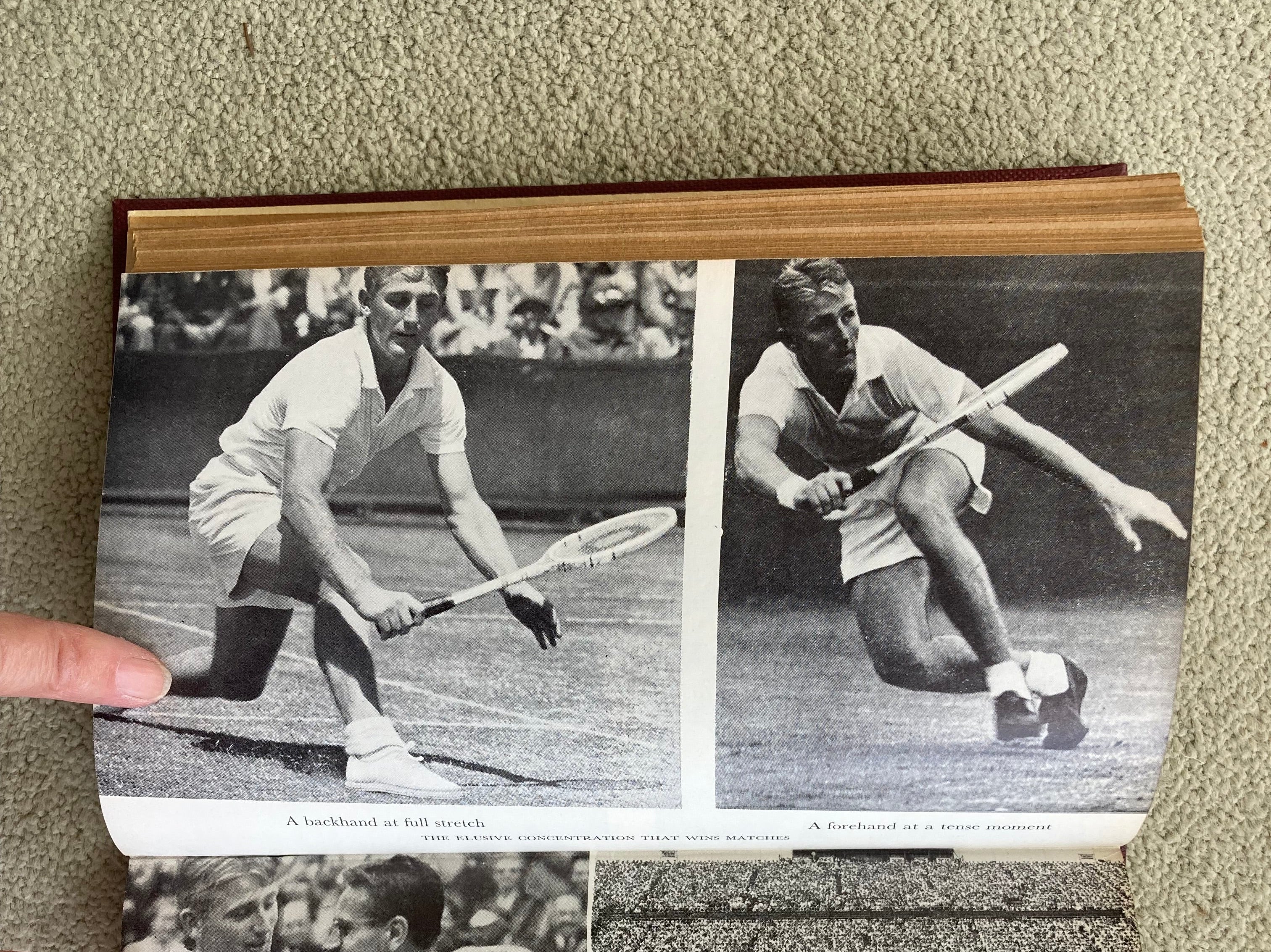 4 The Sportsmans Book Club Tennis Books by Susan Noel J G Smyth Lew Hoad and Jaroslav Drobny Wimbledon Champions